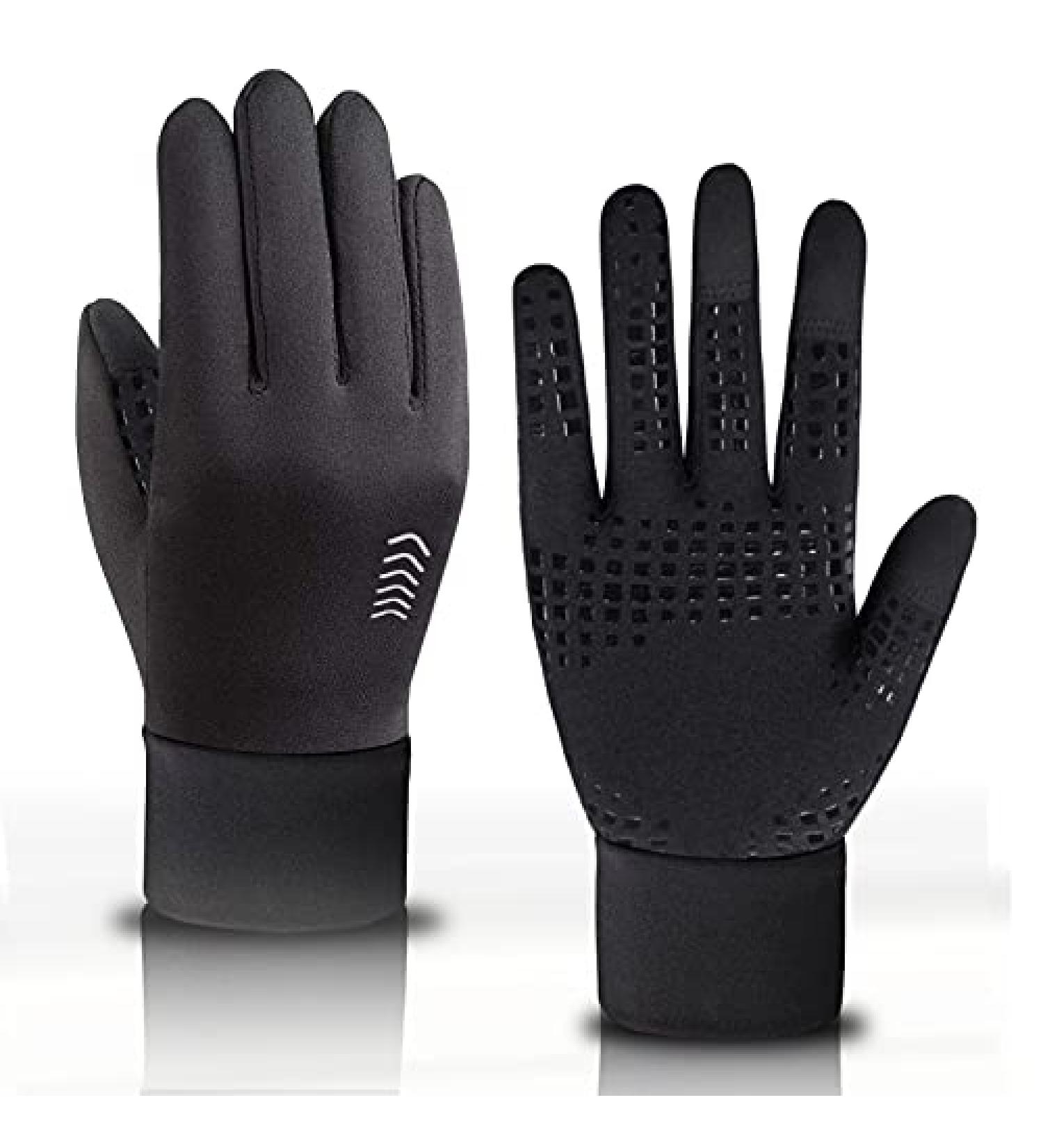 ATERCEL Winter Gloves | Updated Touch Screen, Waterproof, Warm for Men & Women - Perfect for Running, Cycling, Driving & Working | Black, Medium - Buy Online on GoSupps.com