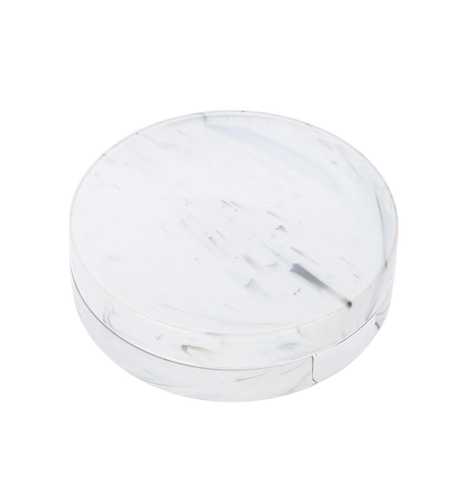 Contact Lenses Soaking Case Contact Lens Box Light in Weight Small Size Made of PVC for Makeups Make Up (White) - Buy Online on GoSupps.com