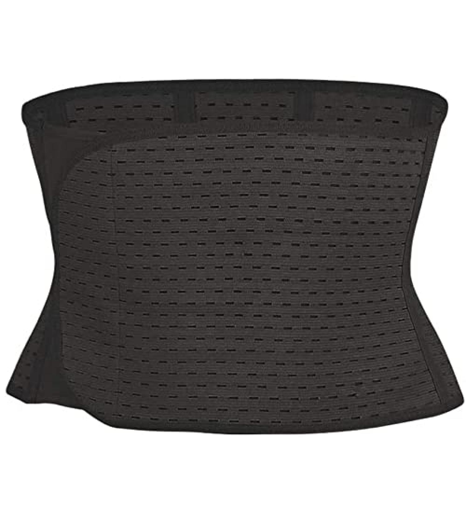 Buy Lumbar Support Belt - Low Back Support for Women | Thin Postpartum Abdomen Strap & Back Braces (Black) - International Shipping Available - Buy Online on GoSupps.com