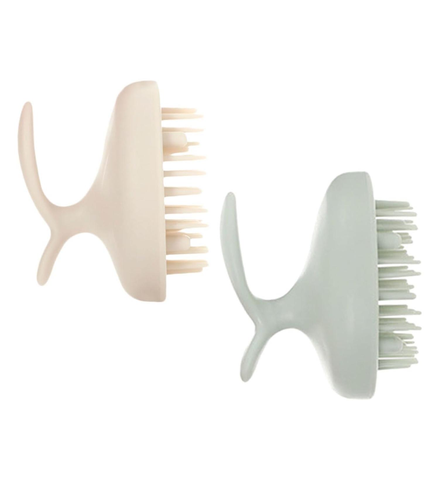 Tovinanna 4-Piece Shampoo Brush Set | Scalp Massager & Head Scratch Tool | Wet & Dry Shampoo Brush for Hair Care & Relaxation - Buy Online on GoSupps.com