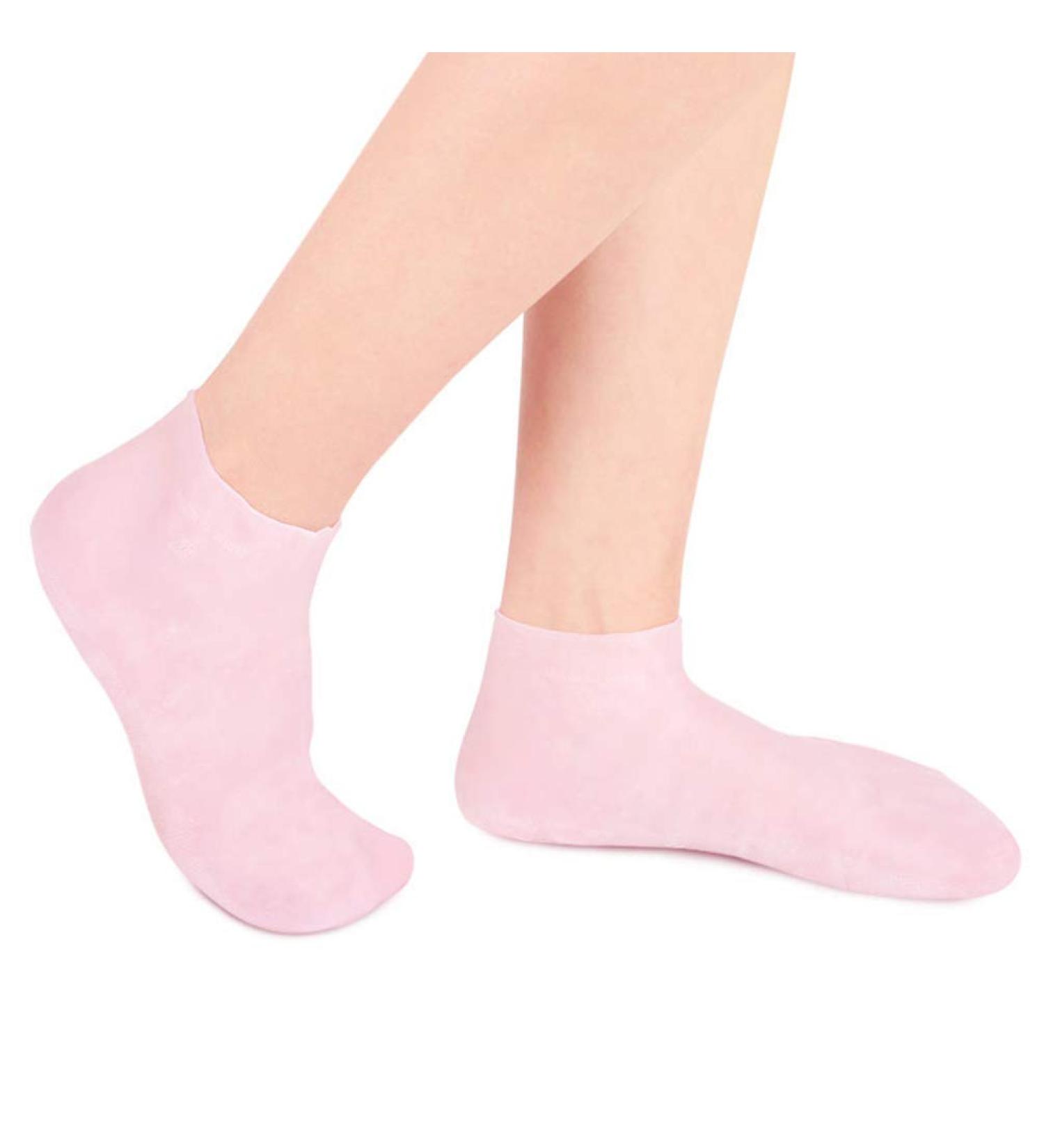 Exceart Spa Gel Socks for Moisturizing & Cracked Heel Repair - Soft Lotion Socks for Dry Skin (Size 42-44) - Buy Online on GoSupps.com
