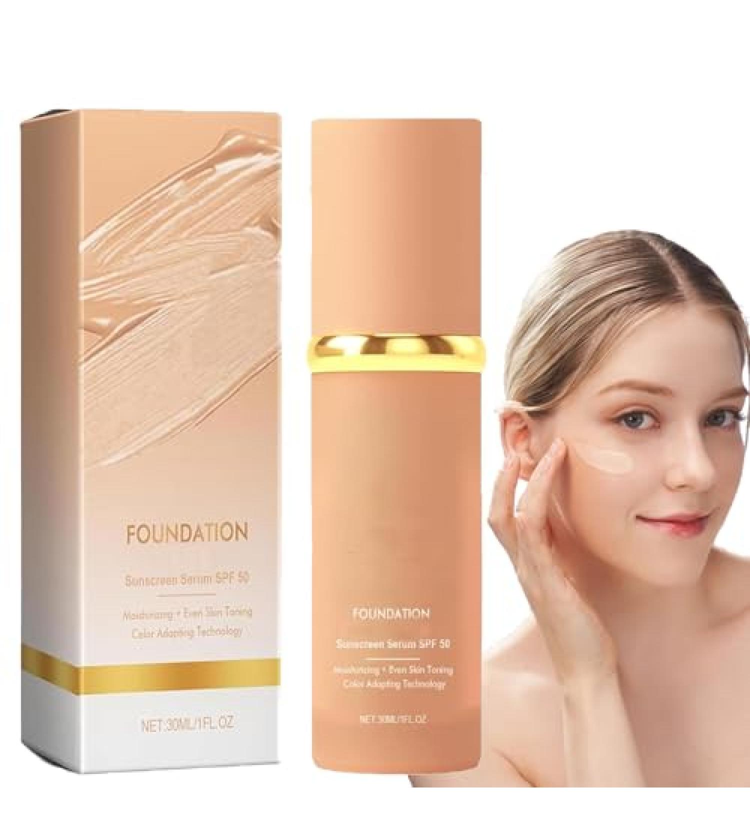 Enjoylife Foundation Enjoyaitlife Foundation 4 in 1 Mercy Blue Foundation Golden Blue Foundation 4 in 1 Foundation Liquid Hydrating Foundation Liquid Longwearing and Waterproof Foundation (1Pc) - Buy Online on GoSupps.com