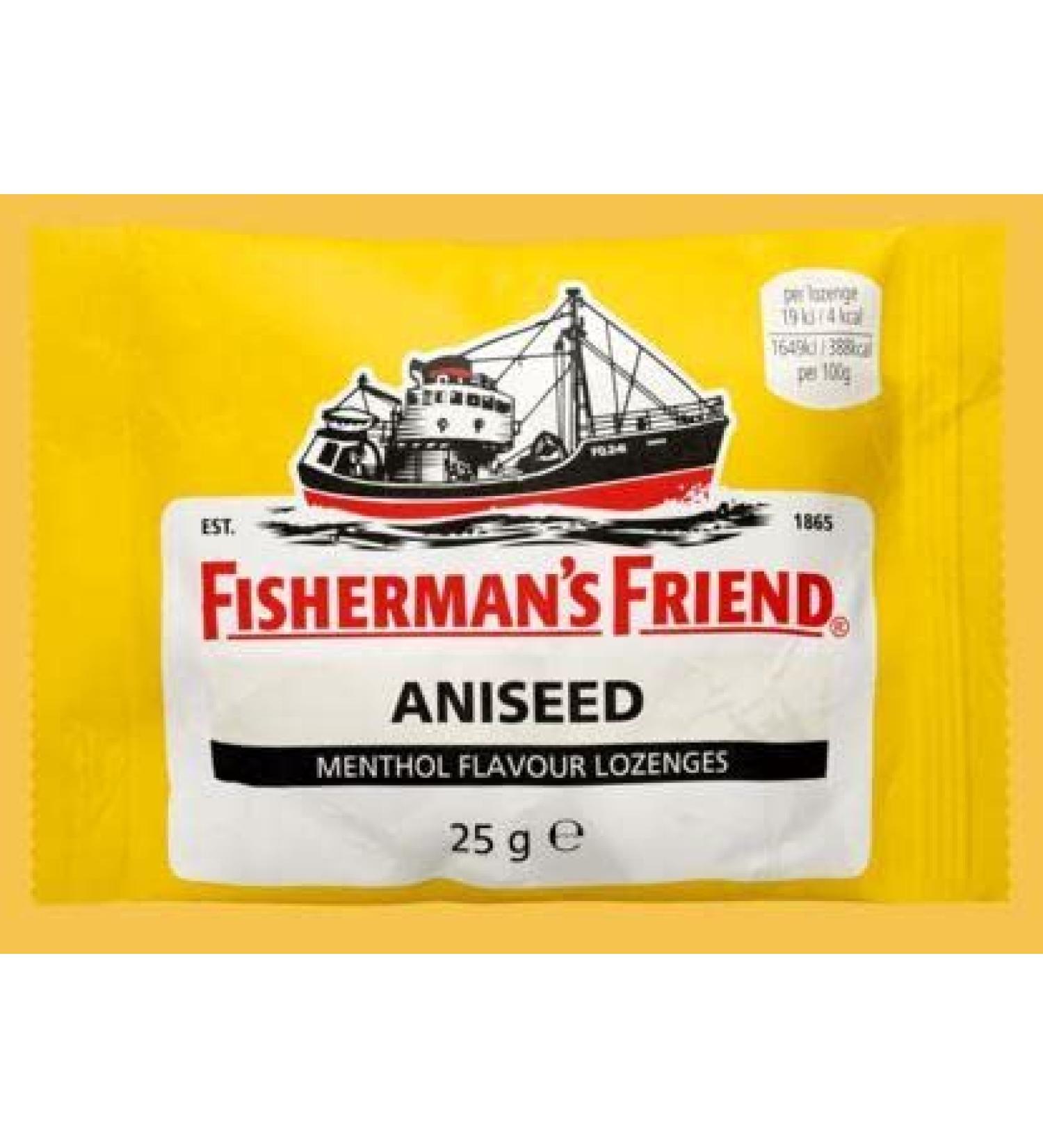 x3 Fisherman's Friend Aniseed Menthol Lozenges 25g - Buy Online on GoSupps.com