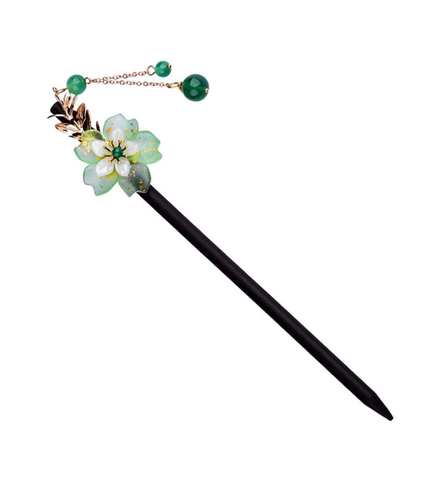 OSALADI Hanfu Hairpin Chinese Hairpins Tassel Hair Chopsticks Hair Sticks Tassel Hair Bun Stick Hanfu Hair Stick Vintage Hair Chopsticks Flower Tassel Glass Miss Chinese Style Hair up - Buy Online on GoSupps.com
