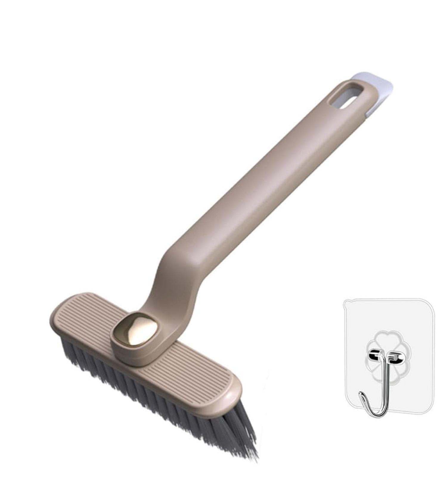 Glimpsesun Multifunction Rotating Crevice Cleaning Brush 360 Rotating No Dead Corners for Bathroom&Kitchen C Coffee Color - Buy Online on GoSupps.com