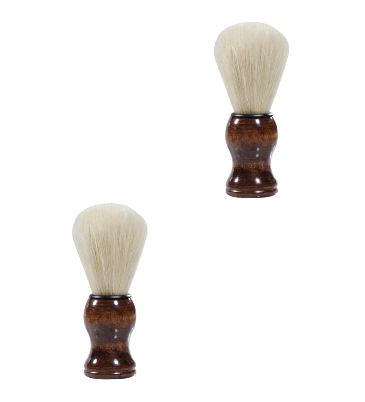 Minkissy Men's Beard Brush Set - 2 Piece Practical Cleaning Brushes & Accessories | Stylish Headband & Clip for Grooming & Decoration - Buy Online on GoSupps.com