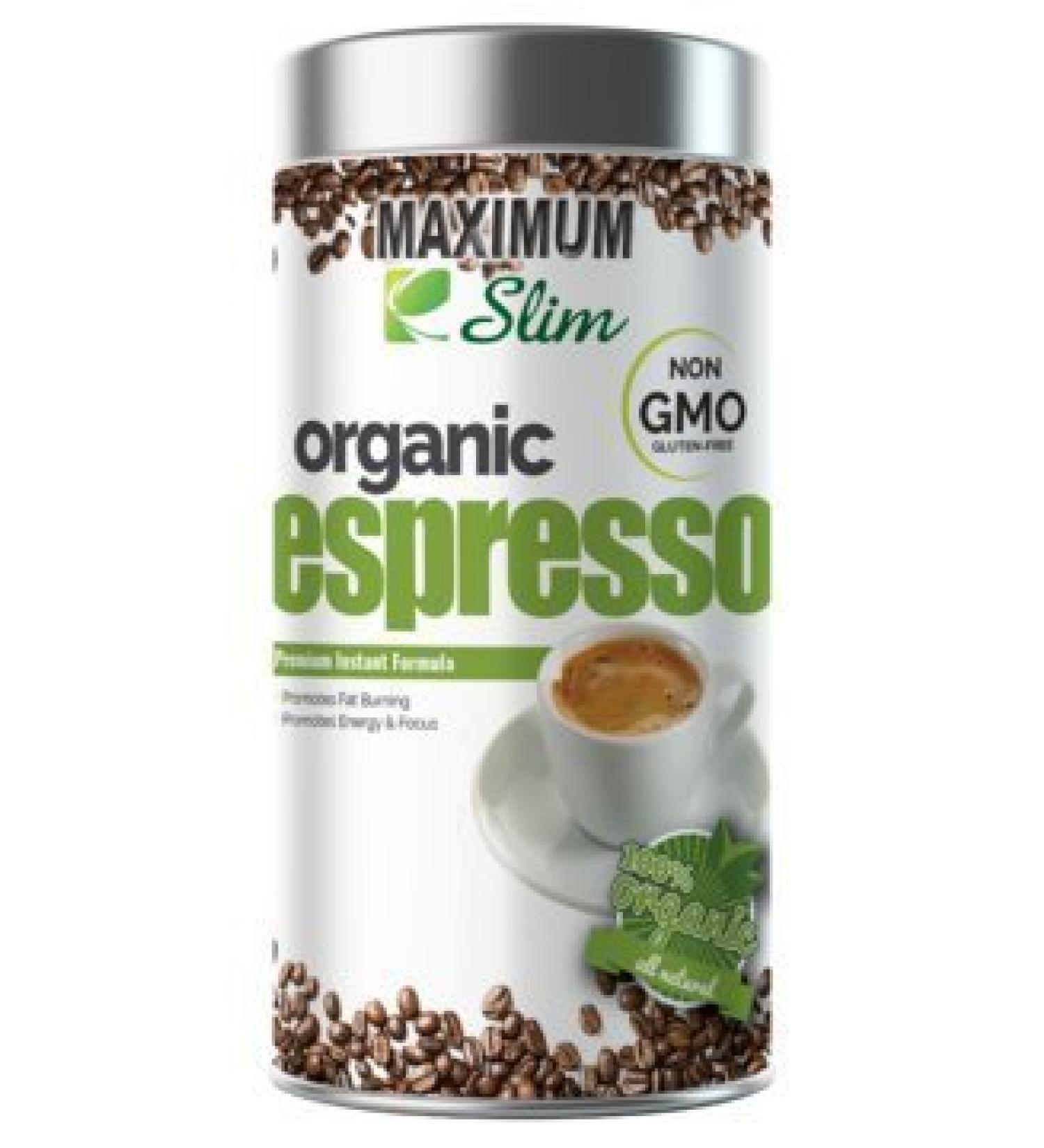 MAXIMUM SLIM Gourmet Espresso - 100% Arabica Coffee for Ketosis, Energy & Focus | Non GMO, with Essential Vitamins and Natural Herbs - Buy Online on GoSupps.com
