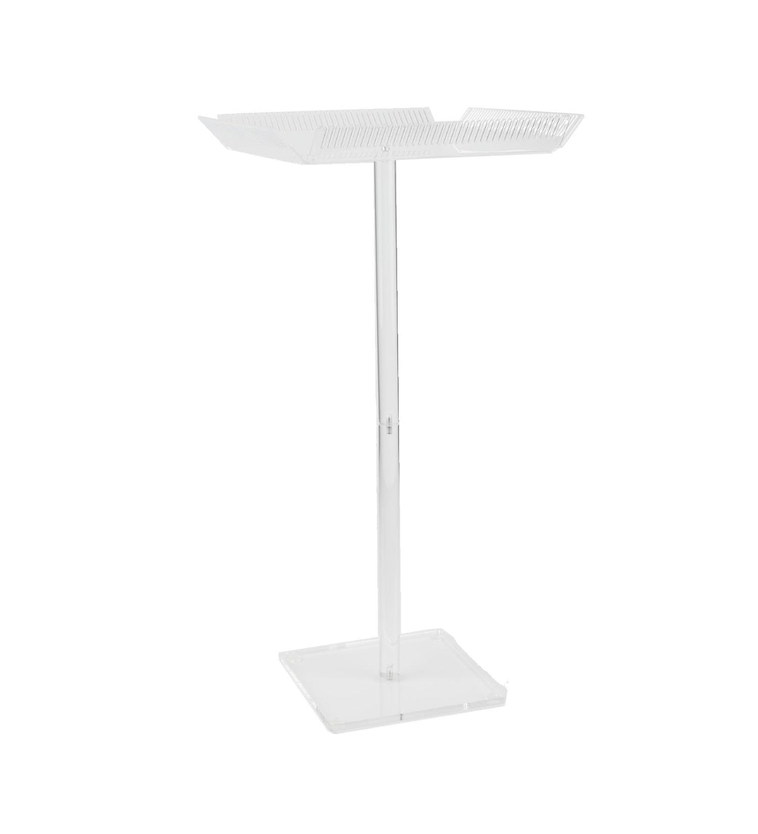 Durable Acrylic Hair Extension Stand - 4-Sided Holder for Salon & Home Use | Easy Installation & Maintenance - Buy Online on GoSupps.com