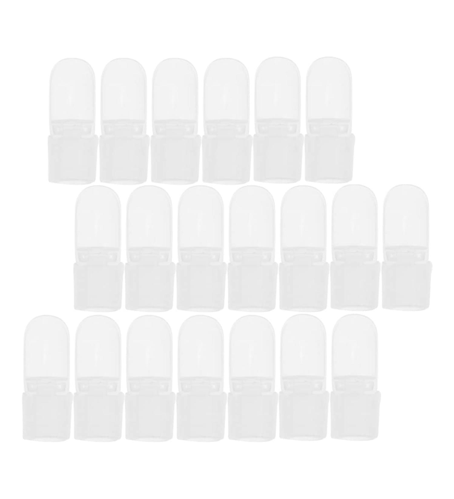 60 Pcs Nail Case Nail Polish Nail Polish Cuticle Guard Nail Polish Varnish Tip French Nail Polish Nail Tools Nail Salon Supplies White Equipment Manicure Plastic 4x2cmx2pcs Whitex2pcs - Buy Online on GoSupps.com