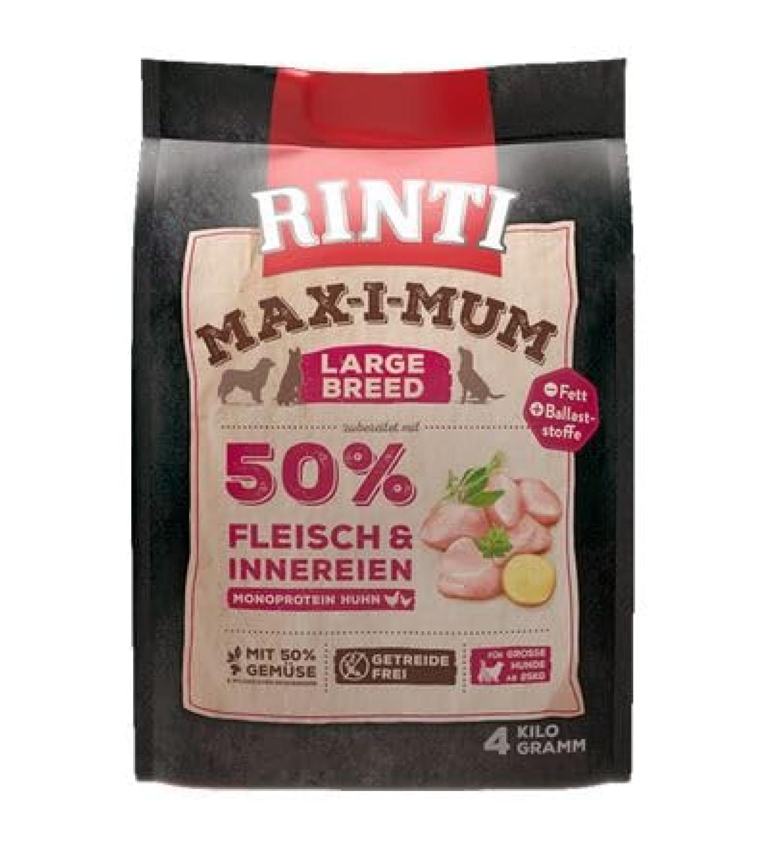 RINTI Max-I-Mum Large Breed Chicken | 4 kg dry food