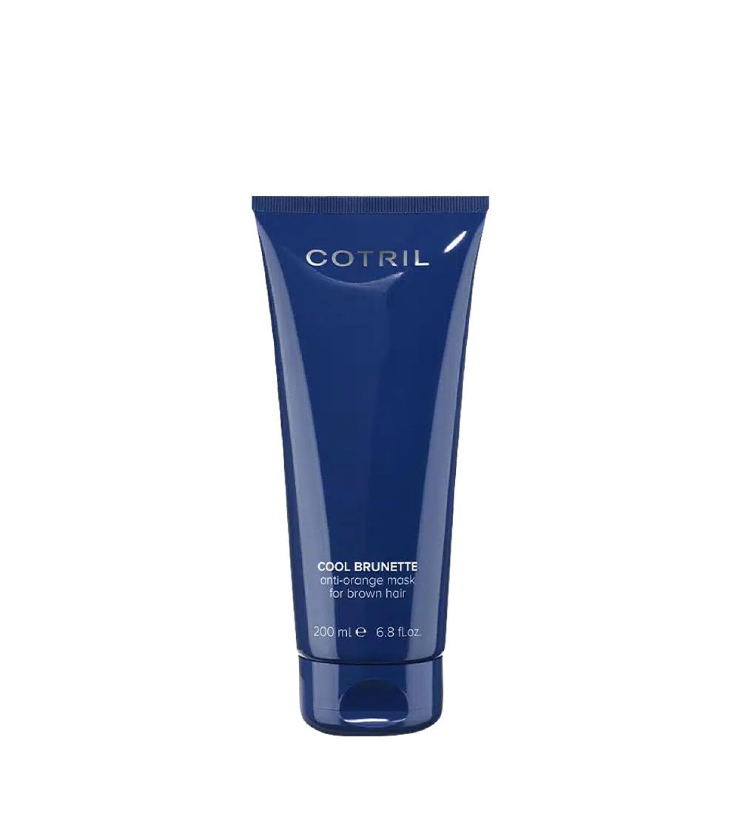 Cotril Cool Brunette Intense Anti-Orange Mask 200ml - anti-orange mask for brown hair