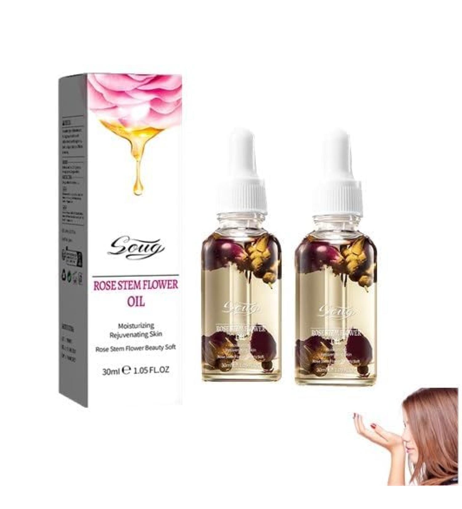 Lymphology Complex Body Oil - Anti-Cellulite & Lymphatic Drainage Massage Oil | Rose Petals Oil for Skin Tightening & Cellulite Reduction (2PC) - All Skin Types - Buy Online on GoSupps.com