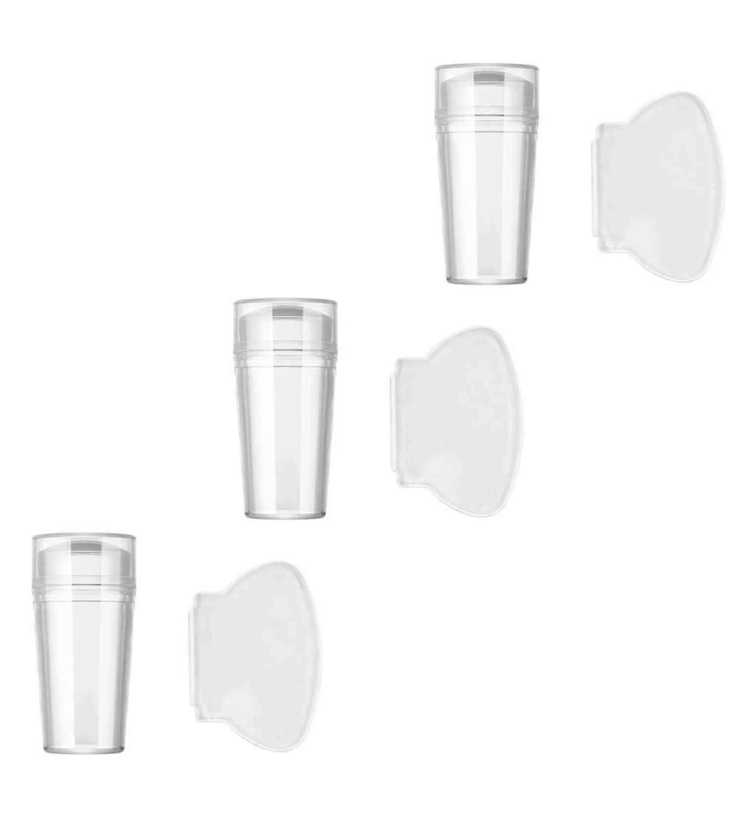 Beaupretty Manicure Tools Set - Jelly Nail Art Stamp Kit with Silicone Heads for Creative Nail Designs - Buy Online on GoSupps.com
