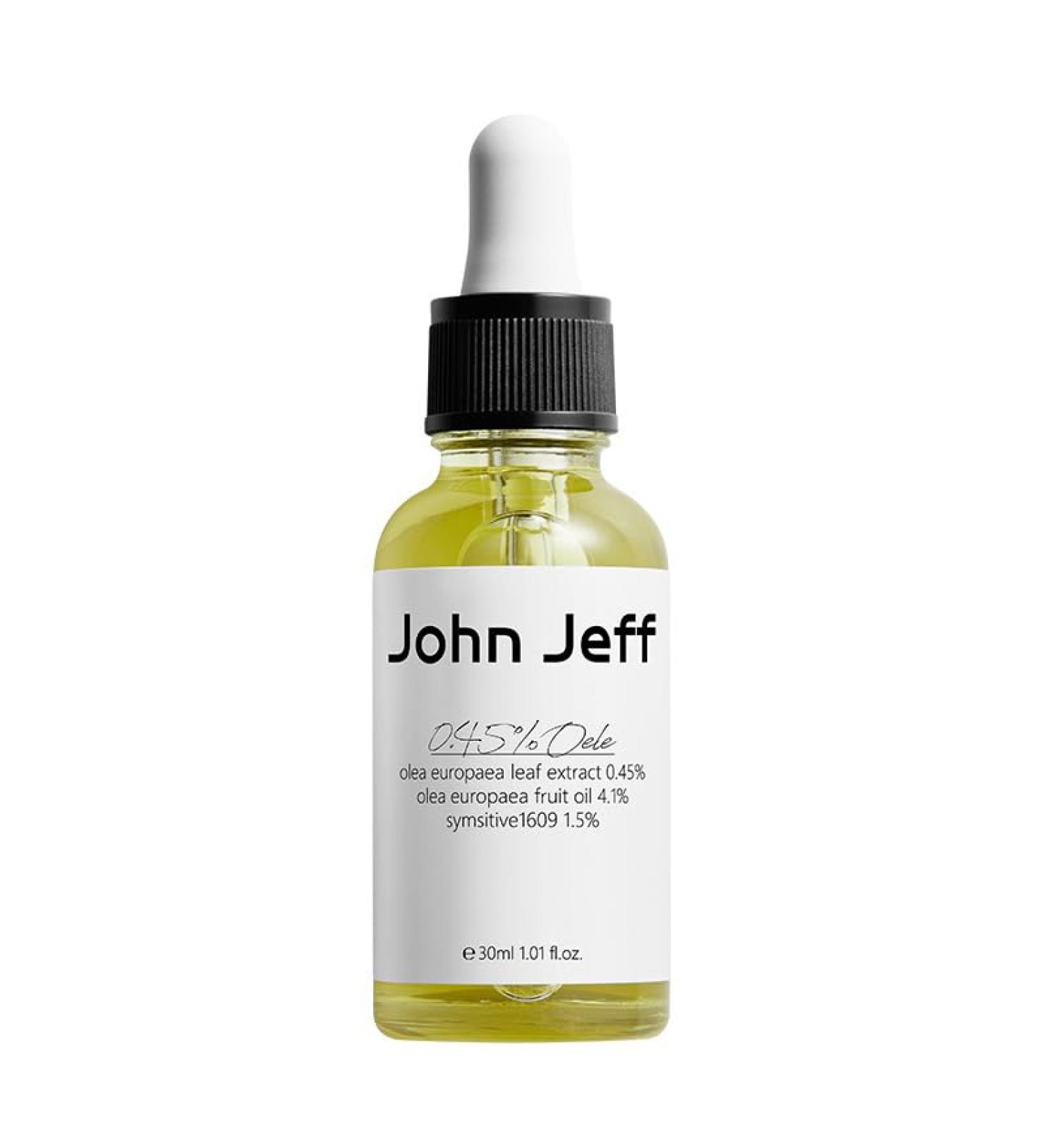 1PC John Jeff Olive Soothing Special Care Oil Serum Relieving Redness Balancing Moisturizing Facial Essence Strengthen Skin Oil Ampoule (Dry Skin 30ml) - Buy Online on GoSupps.com