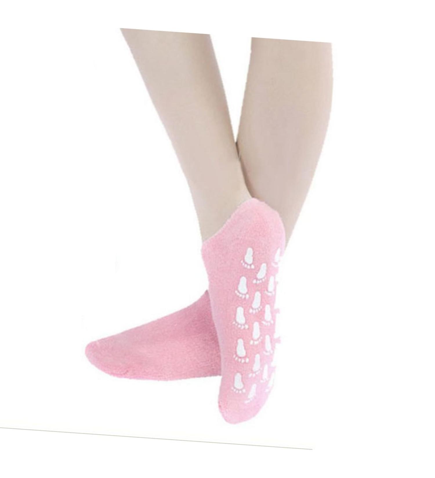 FRCOLOR spa Gel Socks Womens Socks moisturizing Heel Socks Women s Socks Women Gel Socks heal Repair Socks Overnight Gloves spa Socks Women Socks Gel Socks Pink Miss Cosmetic Socks medium - Buy Online on GoSupps.com