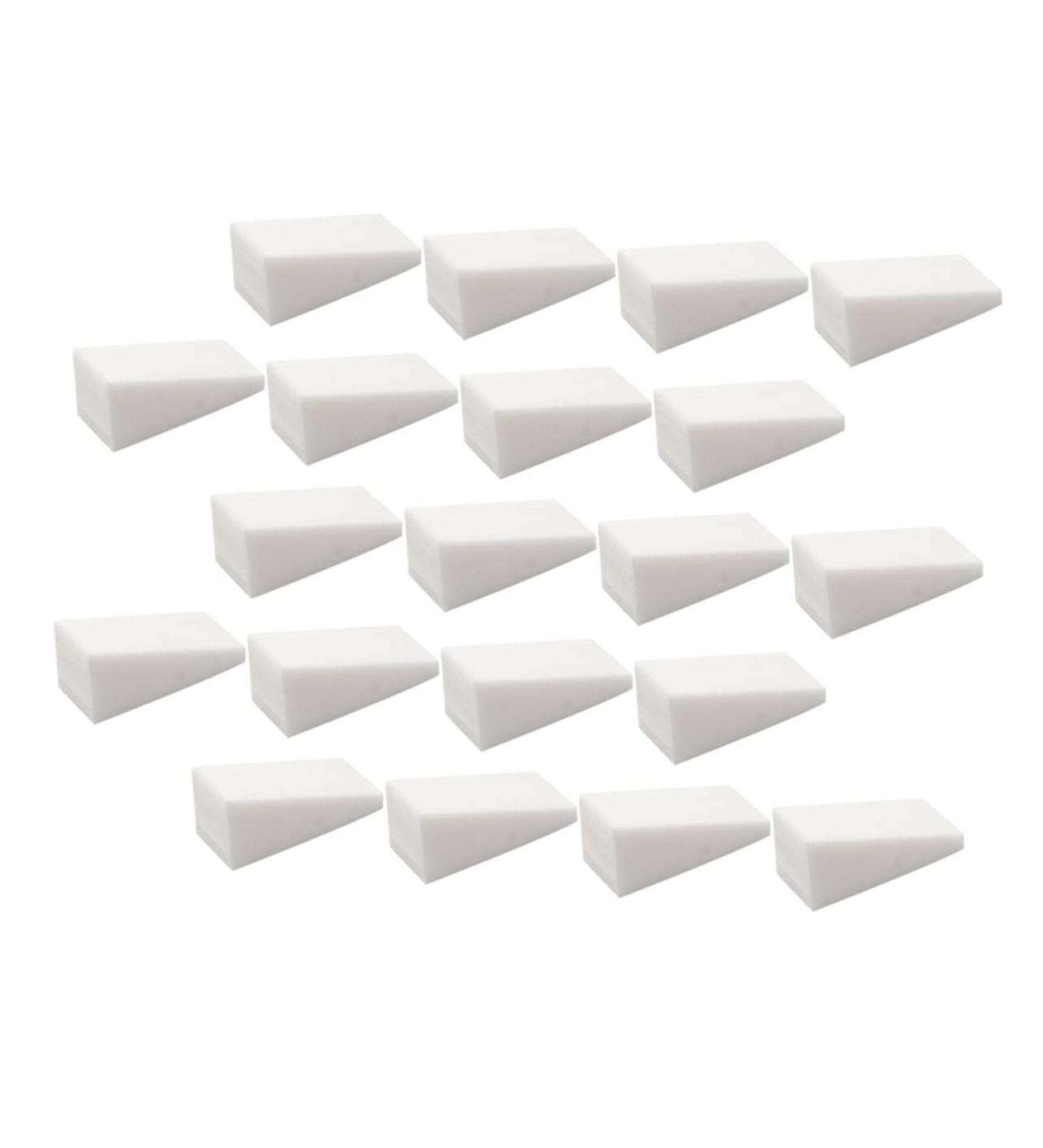 192 Pieces Nail Sponge Nail Polish Template Makeup Powder Puff Tool Applicator for Cosmetic Wedges Gradient Nail Wedges Sponge Mini Cosmetic Cushion Foundation Miss - Buy Online on GoSupps.com