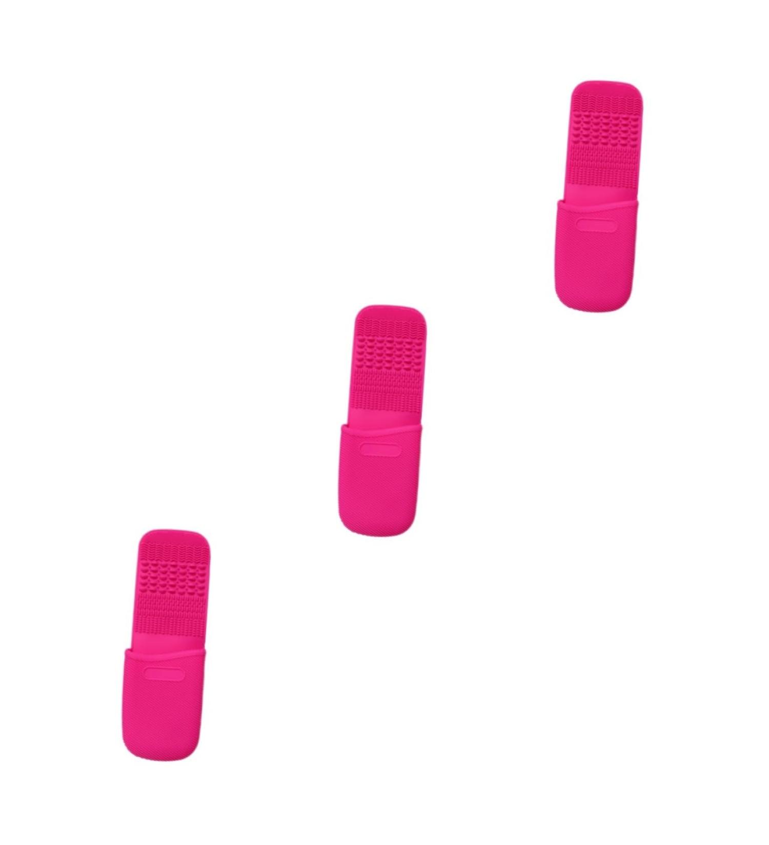 FRCOLOR 3pcs Makeup Brush Cleaner Set - Silicone Scrubber Mat & Brush Holder for Eye Shadow & Makeup Brushes - Perfect Tool for Easy Cleaning & Drying - Buy Online on GoSupps.com