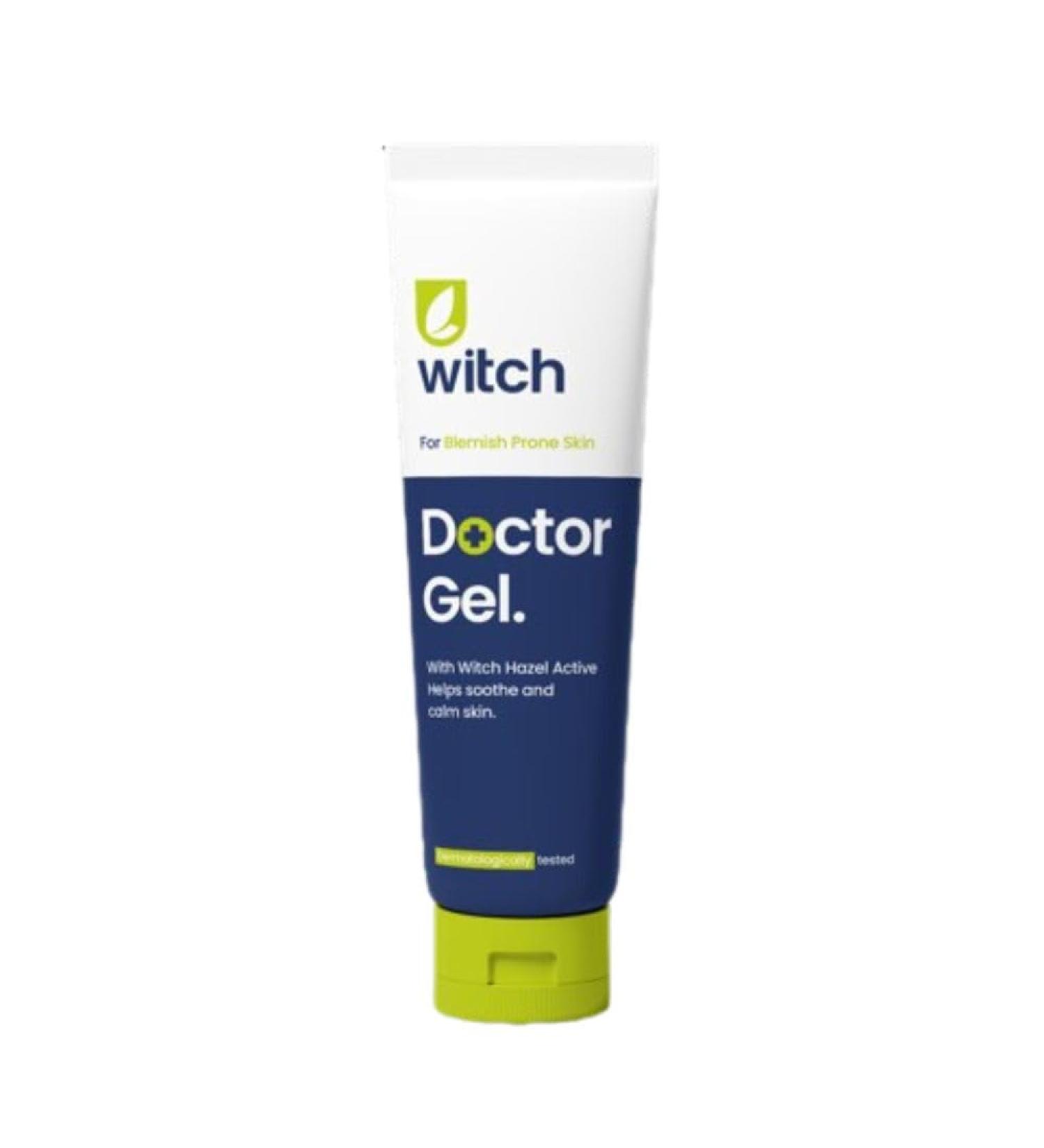 Witch Doctor Gel 35ml with Witch Hazel helps calm and soothe skin. Packaging may vary - Buy Online on GoSupps.com
