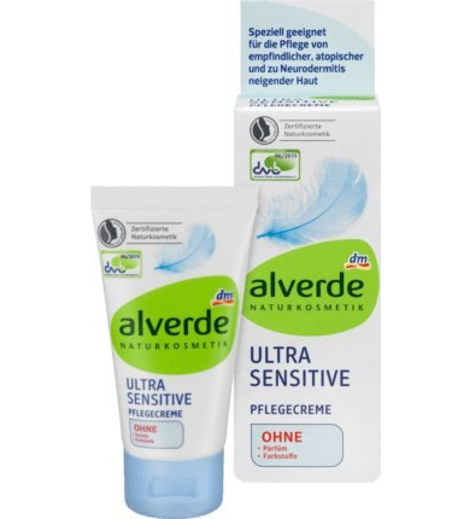 Alverde Natural Cosmetics Vegan Care Ultra Sensitive Cream 50 ml