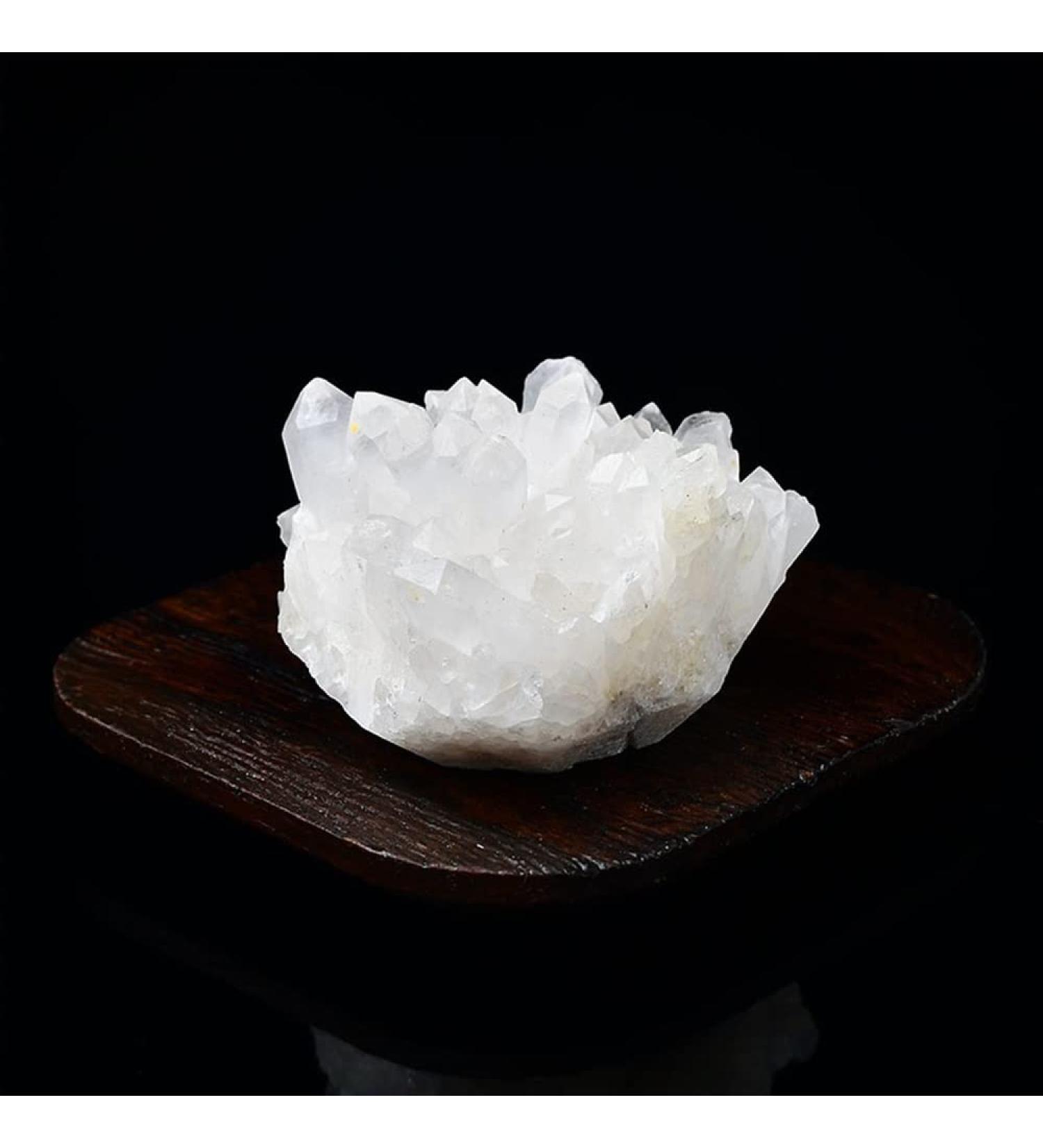 Home Natural Raw Clean Quartz White Crystal Cluster Ornaments Specimen Home Decoration Raw Crystals Home Goods (Size : 250-350g) - Buy Online on GoSupps.com