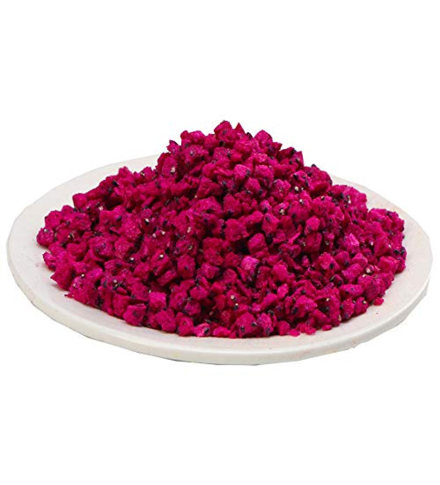 Nature Freeze Dried Red Dragon Fruit Dried Pitaya 100g - Buy Online on GoSupps.com