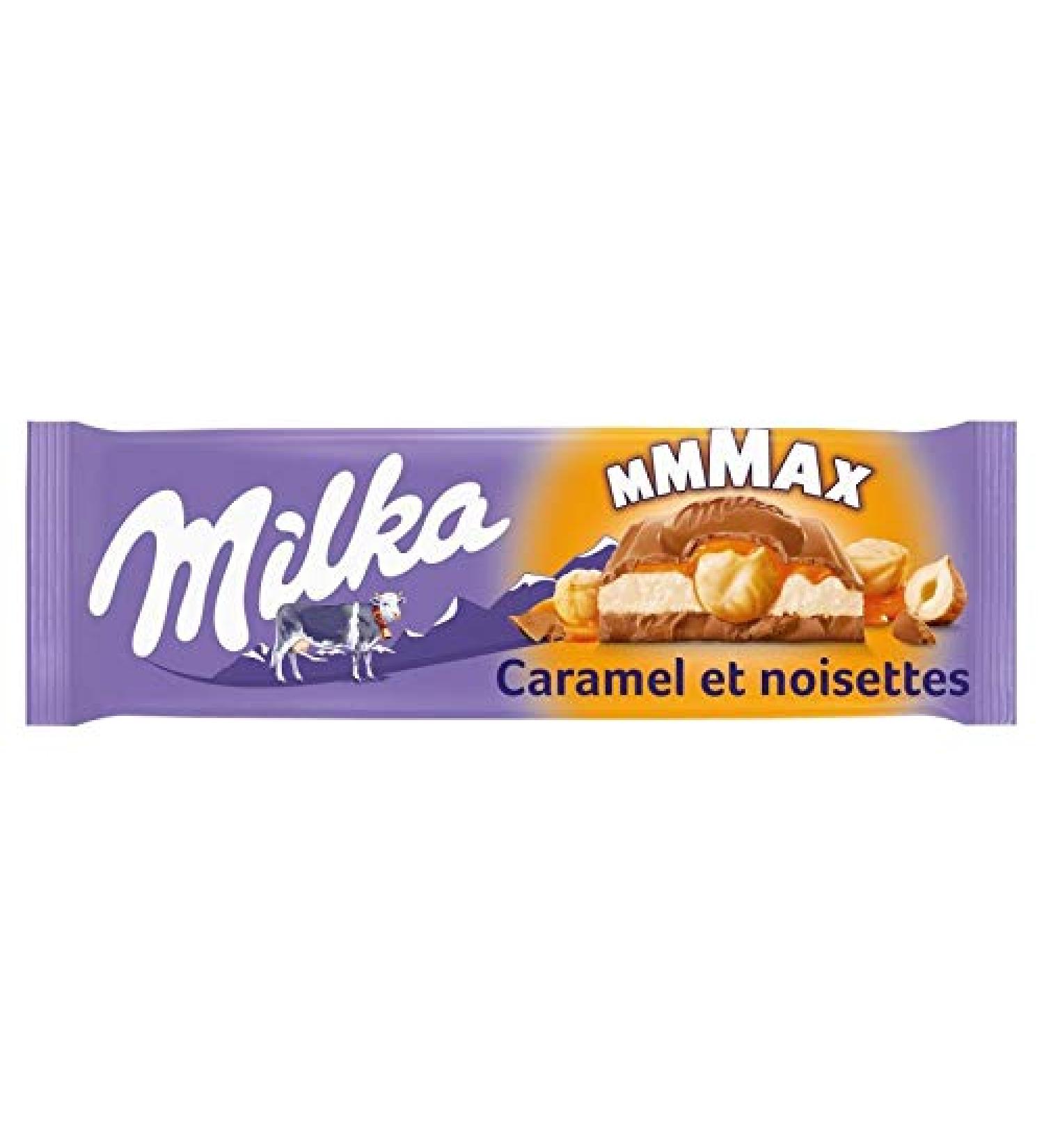  Epicerie sucr e MILKA - XL Caramel and Whole Hazelnuts 300G - Pack of 3 - Buy Online on GoSupps.com
