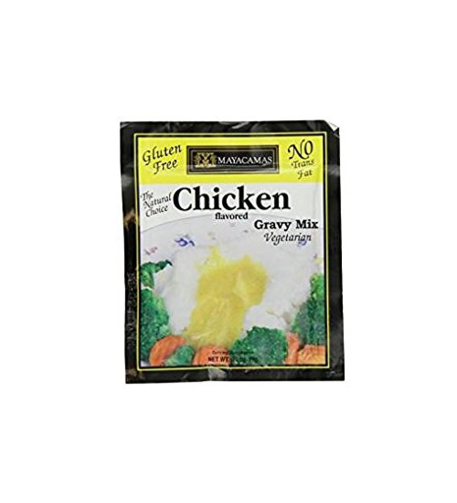 Mayacamas Gluten Free & Vegetarian Chicken Gravy (Pack of 4) .70 oz Packets