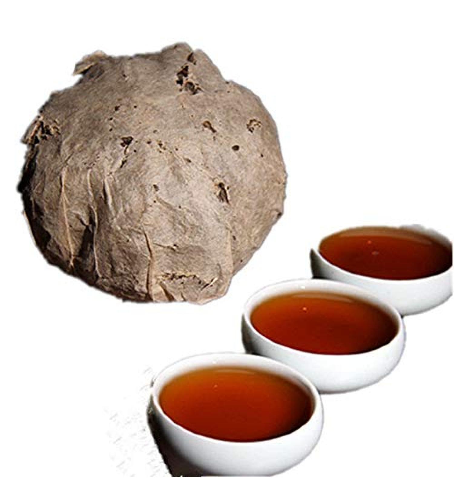 Buy 100g Mini Alt Pu'er Tea - Yunnan Black Tea for Health | Premium Chinese Puerh Tea - Buy Online on GoSupps.com