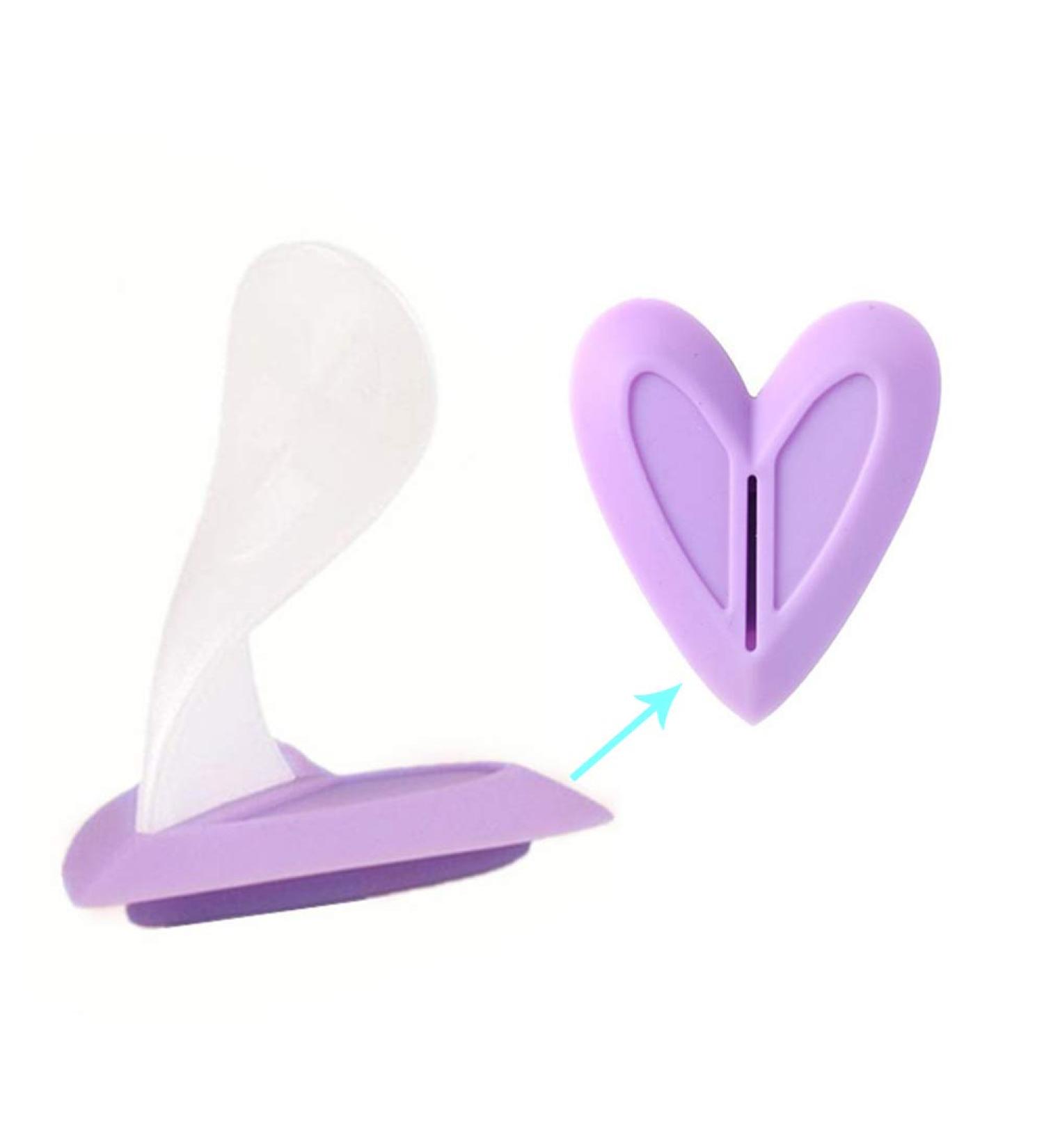 Heart-Shaped Silicone Razor Trimmer for Women - Intimate Shaping Tool | Lnimikiy Razor Template - Buy Online on GoSupps.com