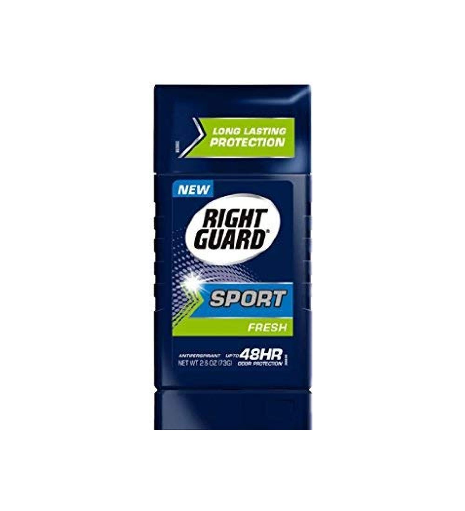 RIGHT GUARD Sport Antiperspirant Up to 48HR Fresh 2.6 oz (Pack of 2)