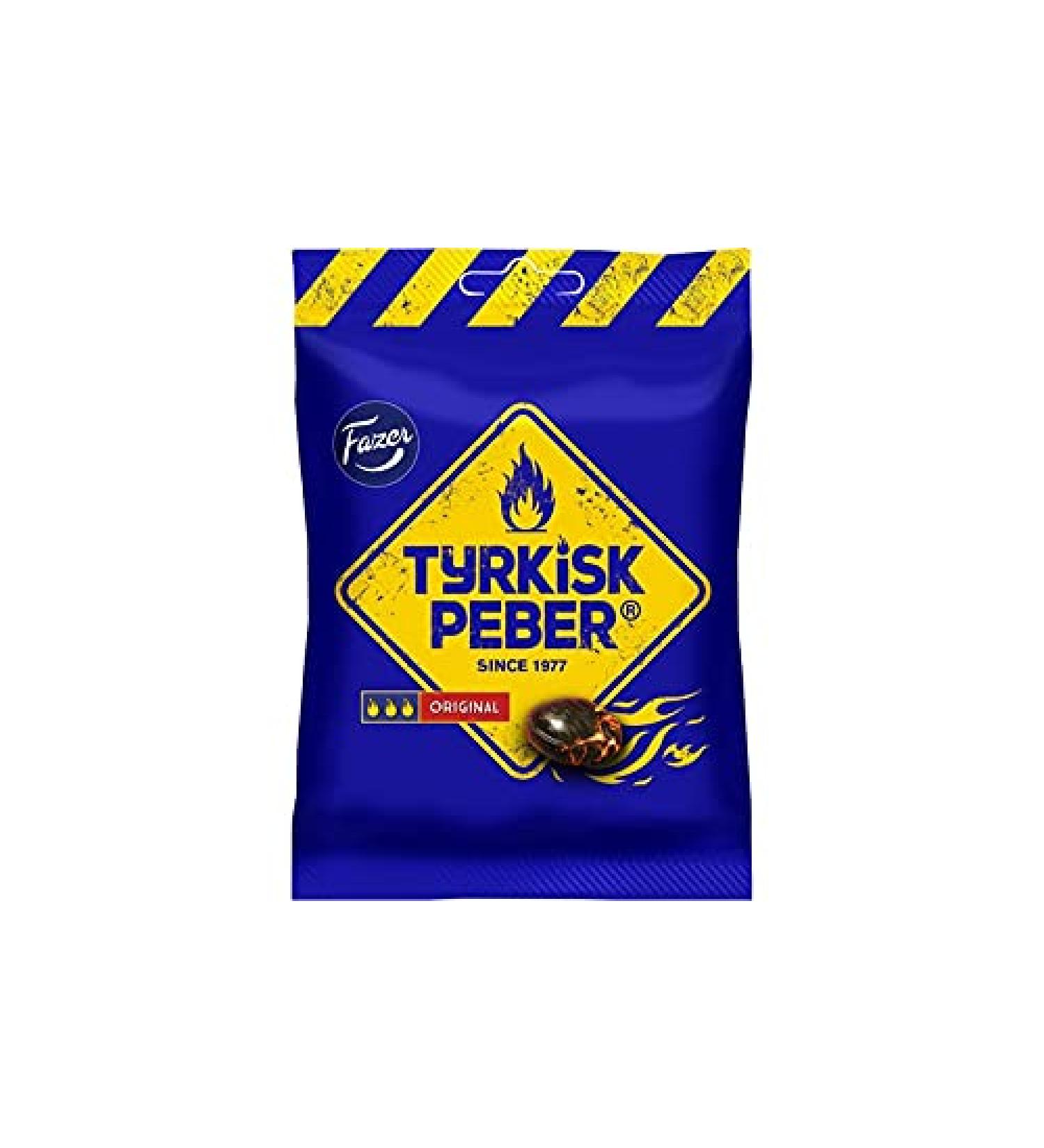 Fazer Fazer Turkish Pepper 150g Finnish Candy Bags (Pack of 12)