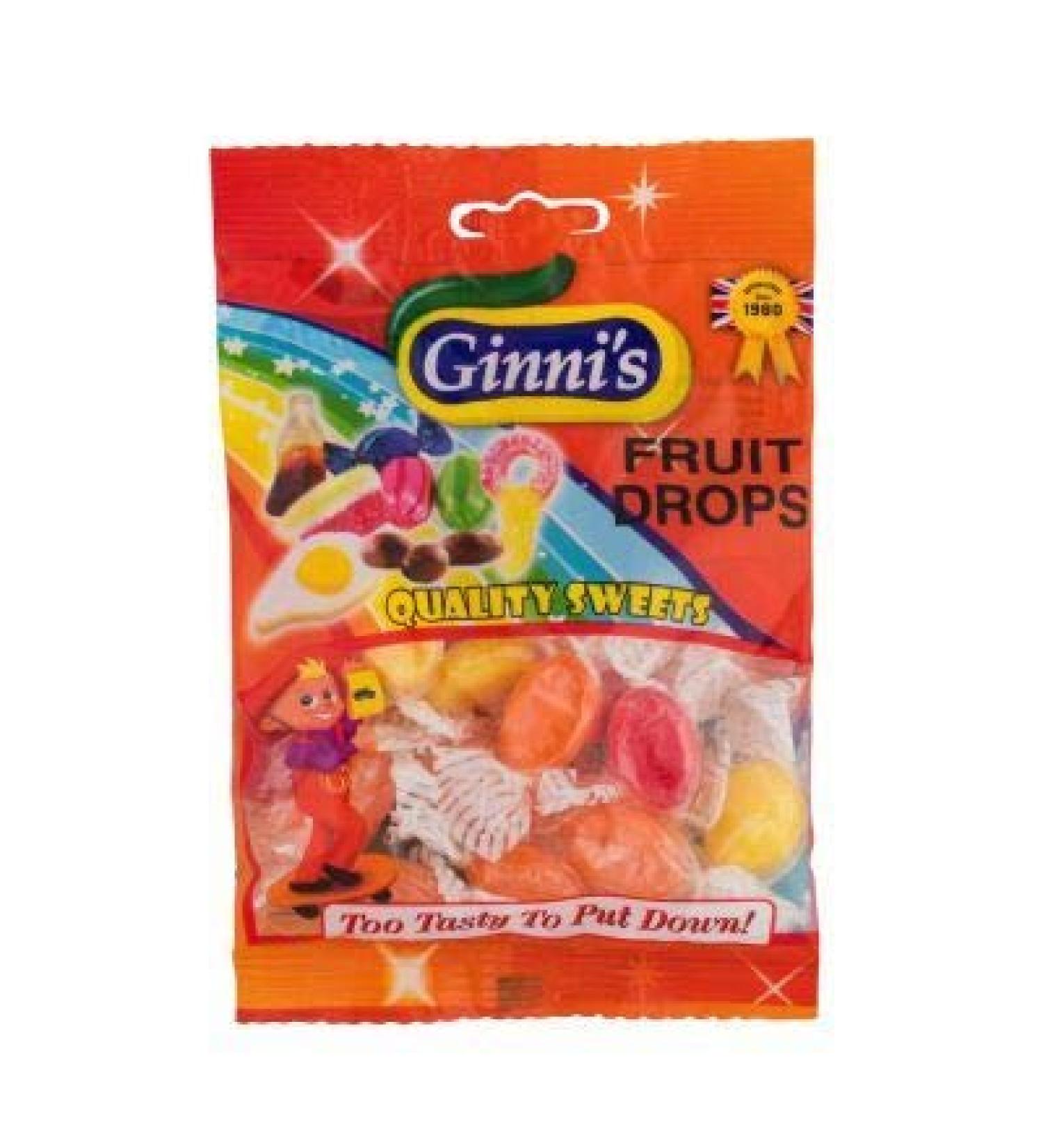 Ginni Fruit Drops - 130 g - Pack of 1