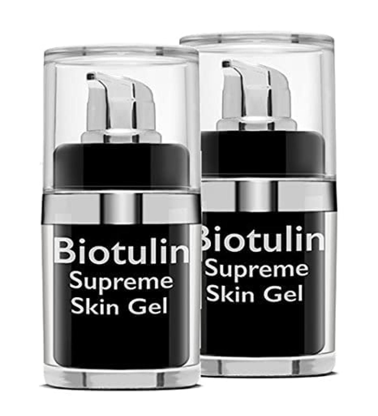 BIOTULIN Supreme Skin Gel 2-PACK - Hyaluronic Acid Serum for Wrinkles | Facial Lotion Anti-Aging Treatment - Buy Online on GoSupps.com