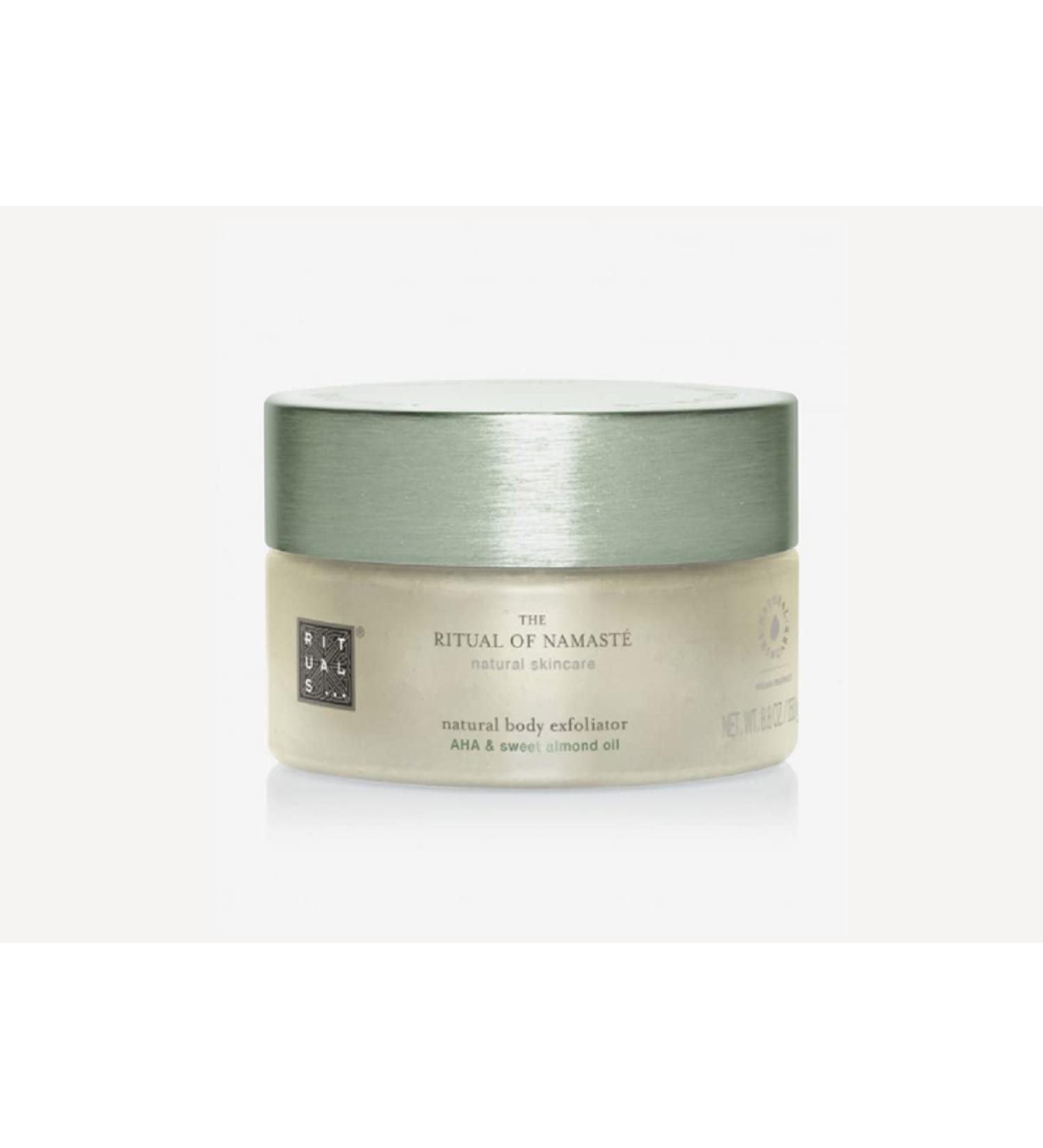Rituals The Ritual of Namaste natural body exfoliator Scrub AHA sweet almond oil 250g