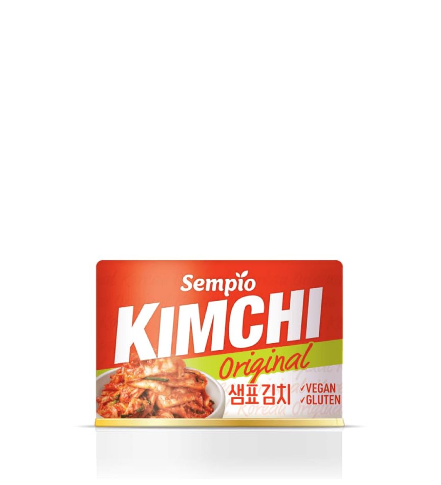 Kimchi en Conserve de Sempio (Original 160g x 12) - Chou Napa cor en authentique en conserve. V g talien Non-OGM