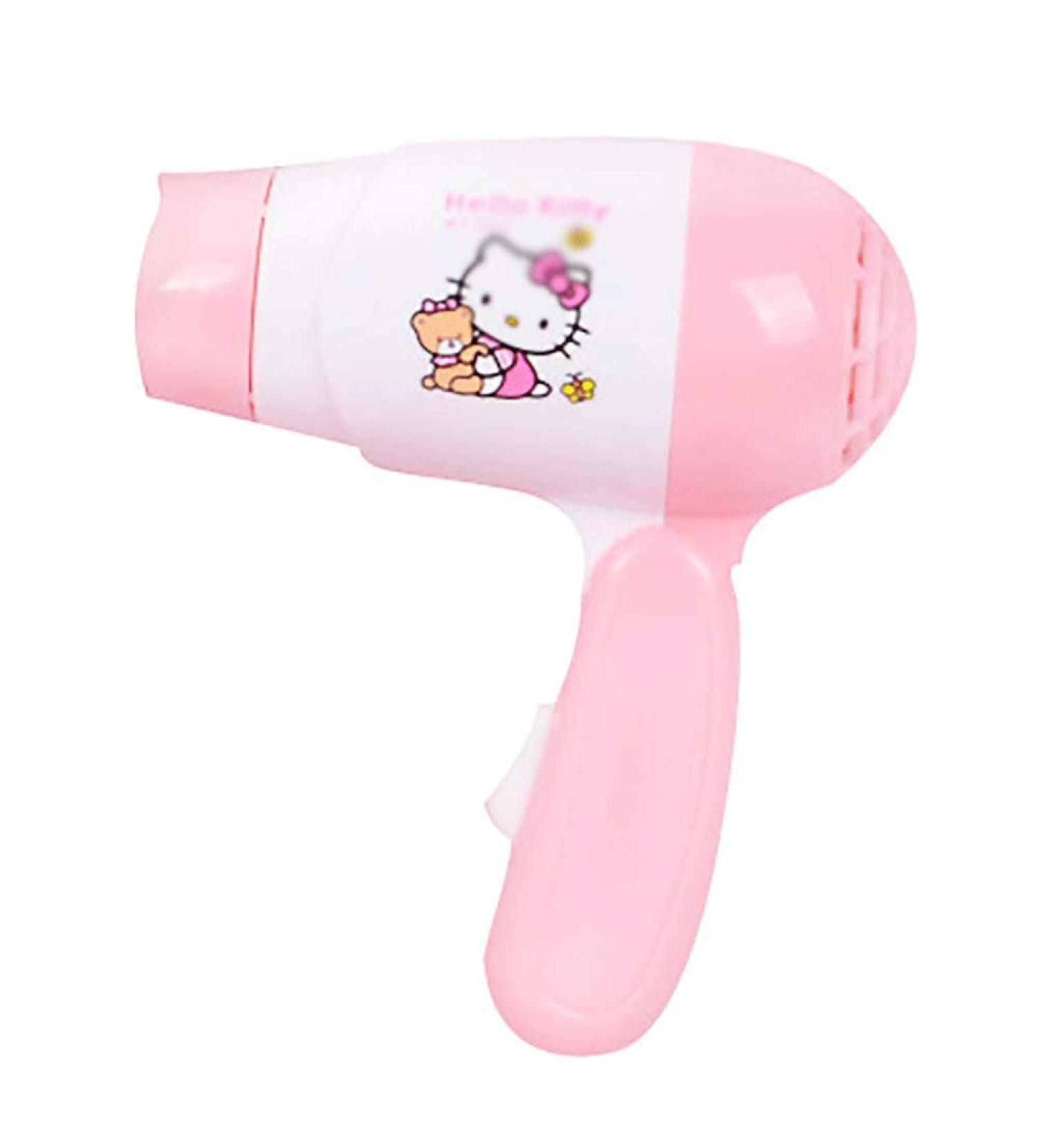 ADITAM Cartoon Mini Folding Hair Dryer Small Power Dormitory with Hair Dryer Student Children Portable Home Double The Comfort - Buy Online on GoSupps.com
