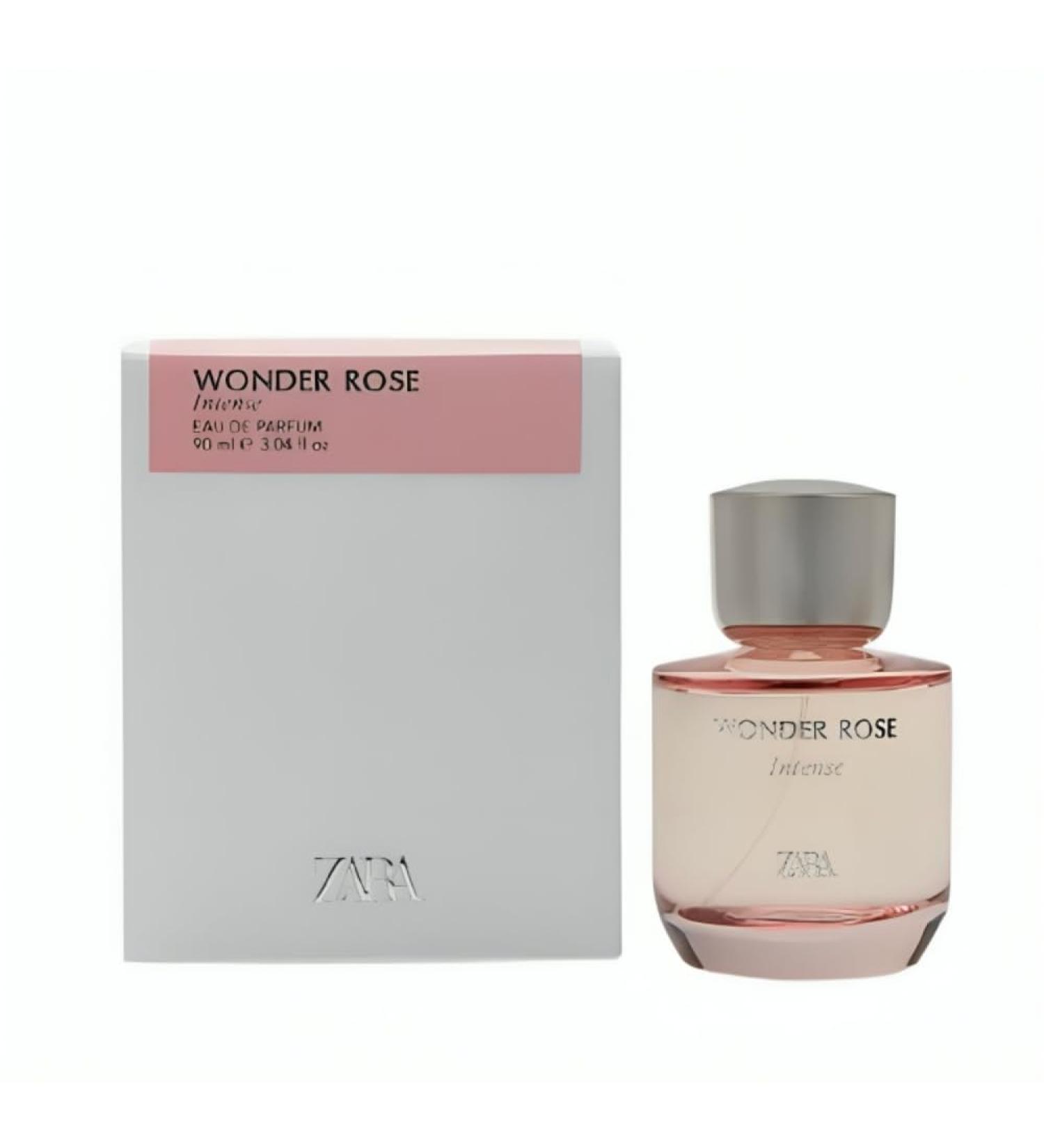 Zara Wonder Rose Intense Women's Perfume Eau de Parfum 90ml (3.04 fl oz) Bold & Feminine Floral Fragrance Long-Lasting Scent - Buy Online on GoSupps.com