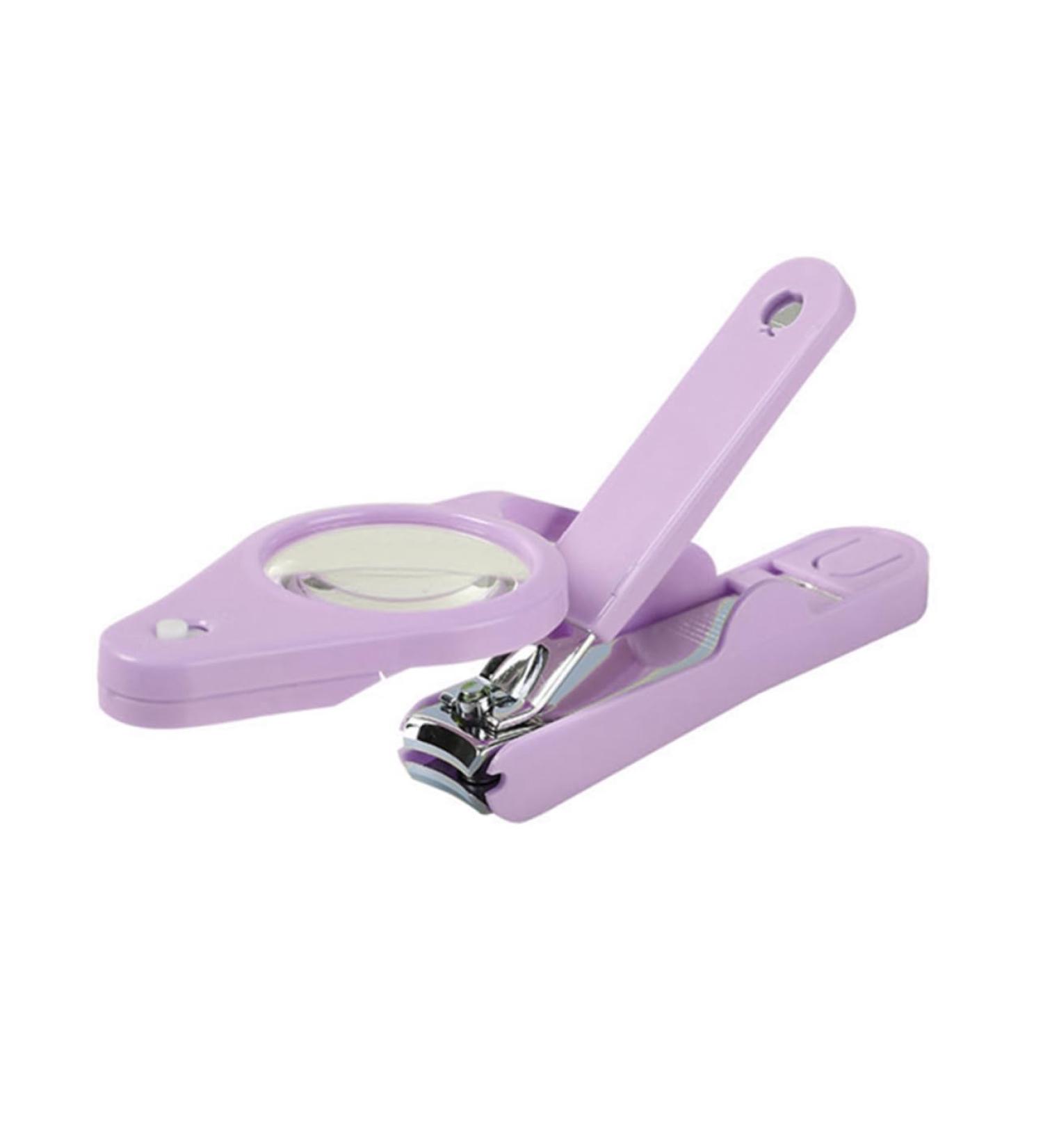 Ipetboom 1pc Nail Clippers Portable Nail Cutters Cat Claw Trimmer Small Dog Nail Puppy Nail Cuticle Clippers Toenails Clippers Toenail Clipper Magnifier Purple Child Led Stainless Steel Purple 15*4.5*1.6cm - Buy Online on GoSupps.com