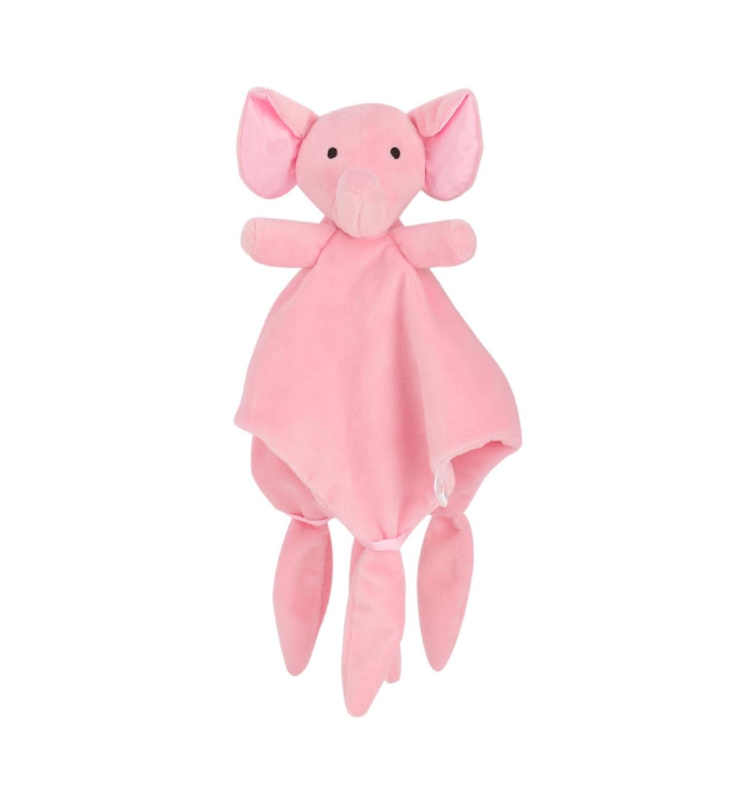 Rorpoir Soft Plush Baby Blanket & Toy for Girls - Pink Puppy Soothing Towel 42x32cm - Perfect Gift for Baby Boys - Buy Online on GoSupps.com