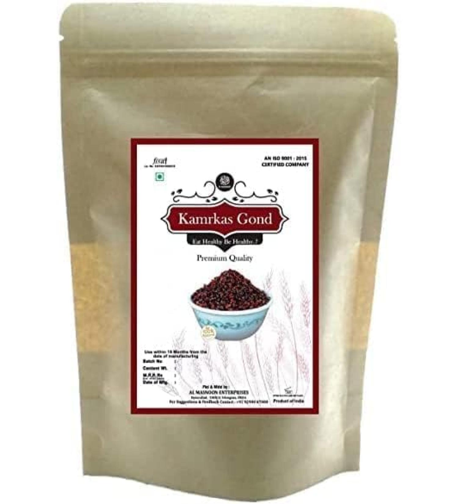 REVA AL MASNOON Kamarkas GondPalash GumDhak ka Gond100 Pure & Natural 200 grms