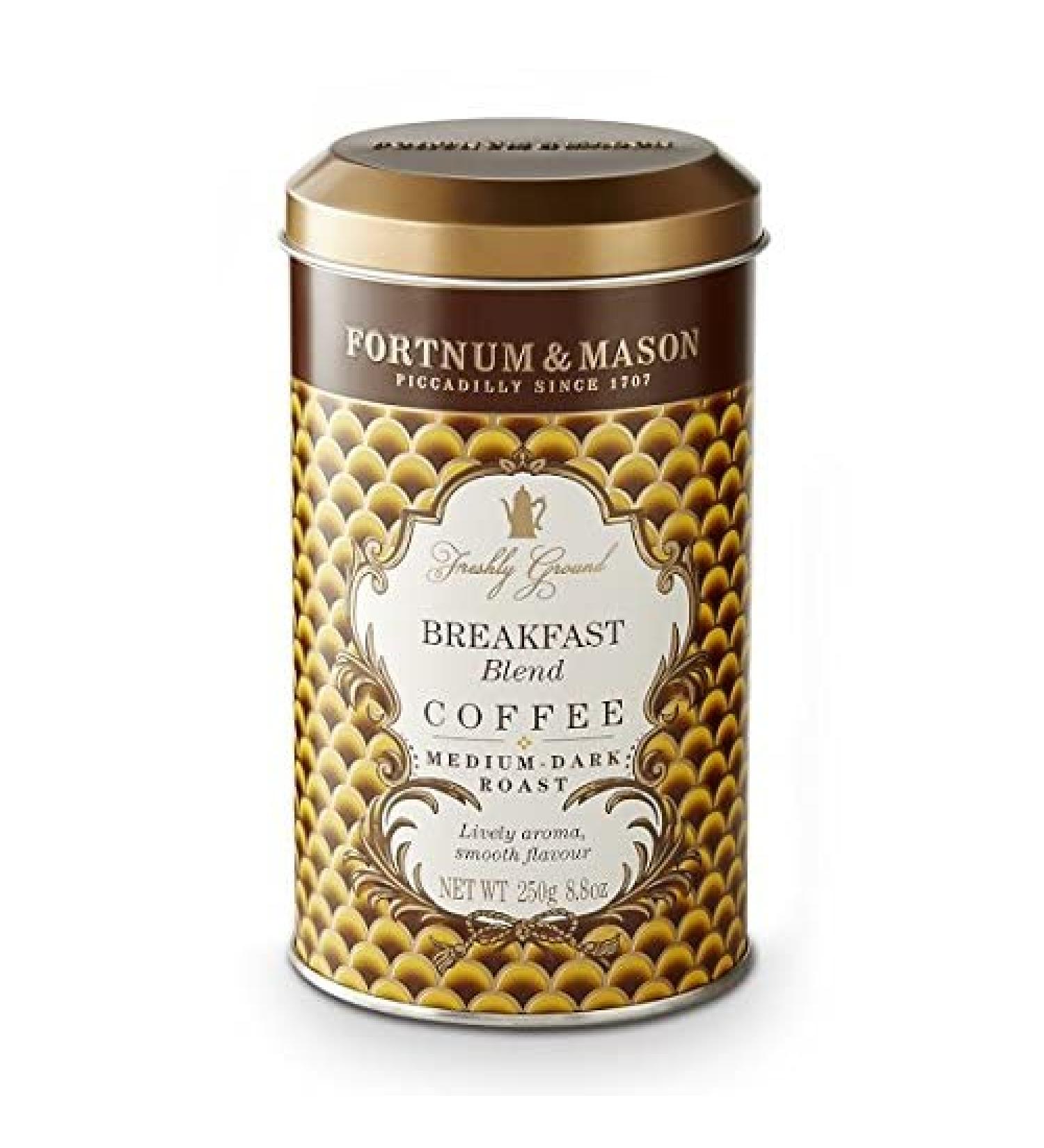 Fortnum & Mason Breakfast Blend Coffee 8.8 oz.