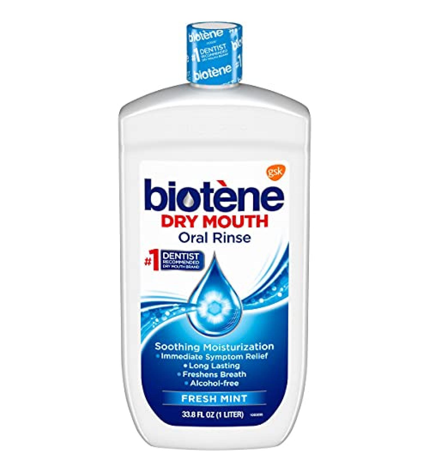 Biotene Dry Mouth Mouthwash 33.80 oz - Pack of 3 - Buy Online on GoSupps.com