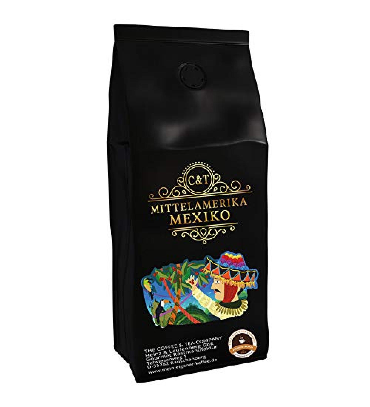  C&T Central American Coffee Specialty - Mexico Aztec Empire (500g) - Country Coffee - Quality Coffee - Low in acidity and healthy mild and freshly roasted - Buy Online on GoSupps.com