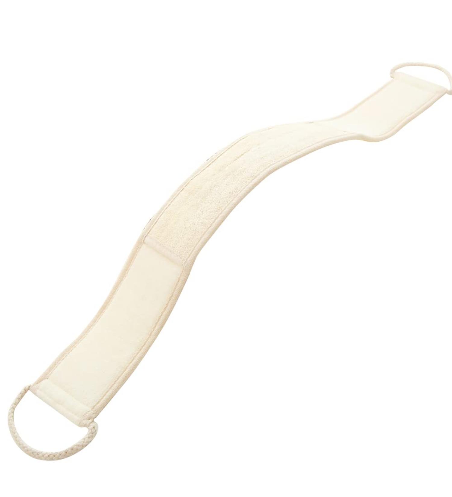 Natural Loofah Body Back Scrubber Set - Exfoliating Shower Sponge for Deep Skin Cleanse - Men & Women - Type 7 - Buy Online on GoSupps.com