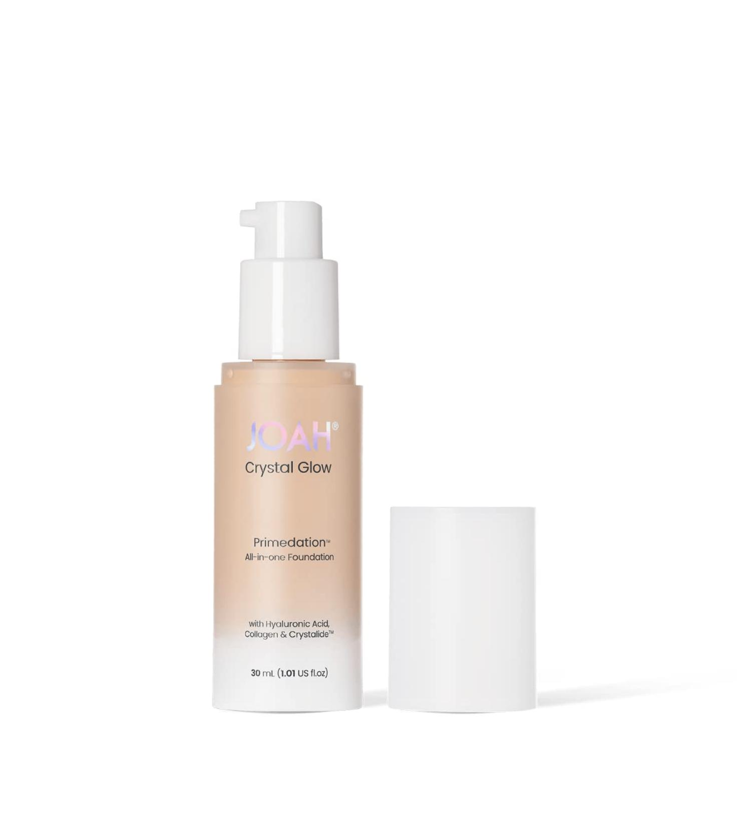 JOAH Primedation Liquid Foundation - Medium Tan Warm | Hydrating Formula - Buy Online on GoSupps.com