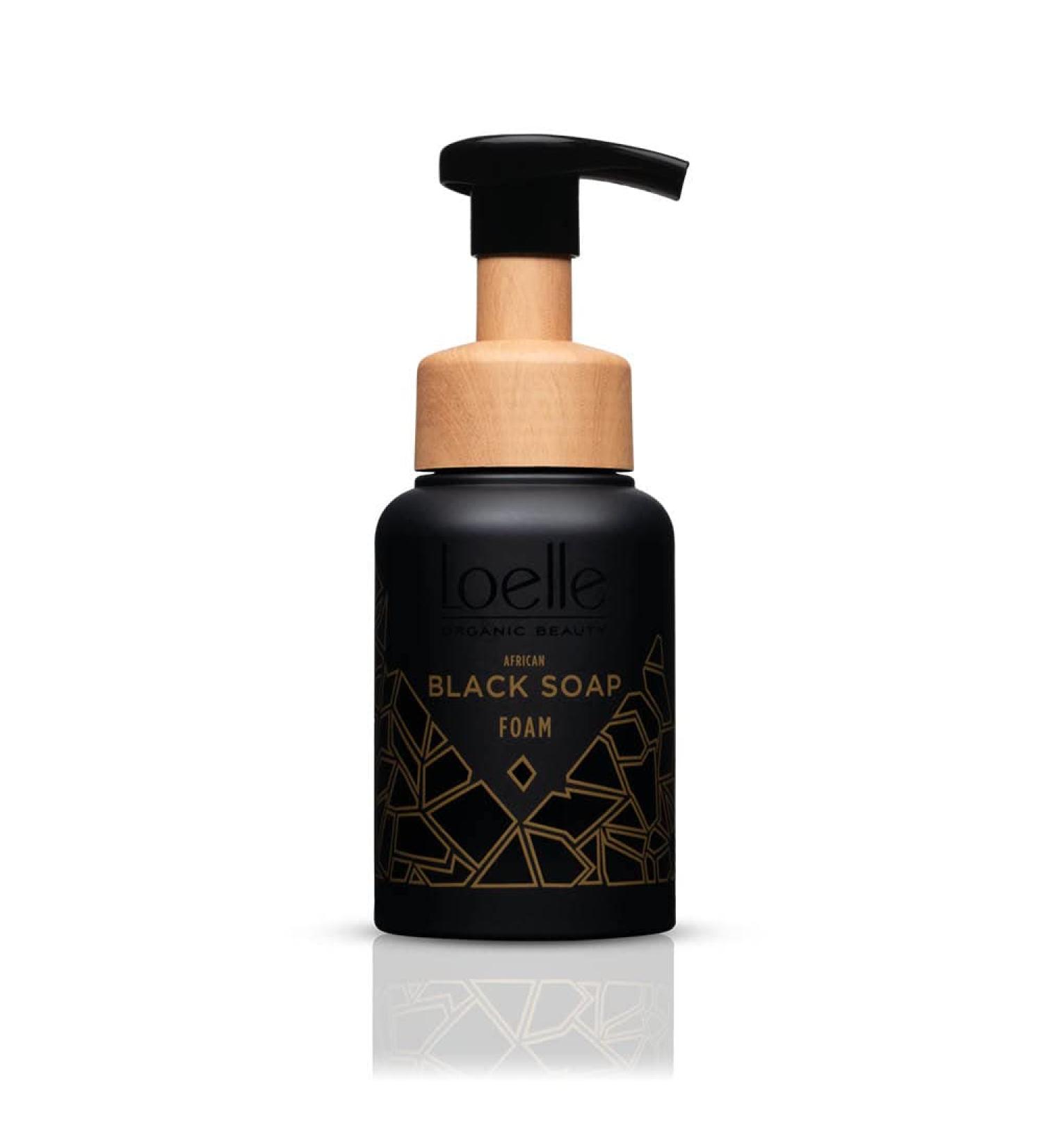  Loelle Loelle - African black foam soap made exclusively from natural and unprocessed materials - Organic Fixed soap - Ideal for body face and hair - Bash wax Made In Ghana 250ml - Buy Online on GoSupps.com