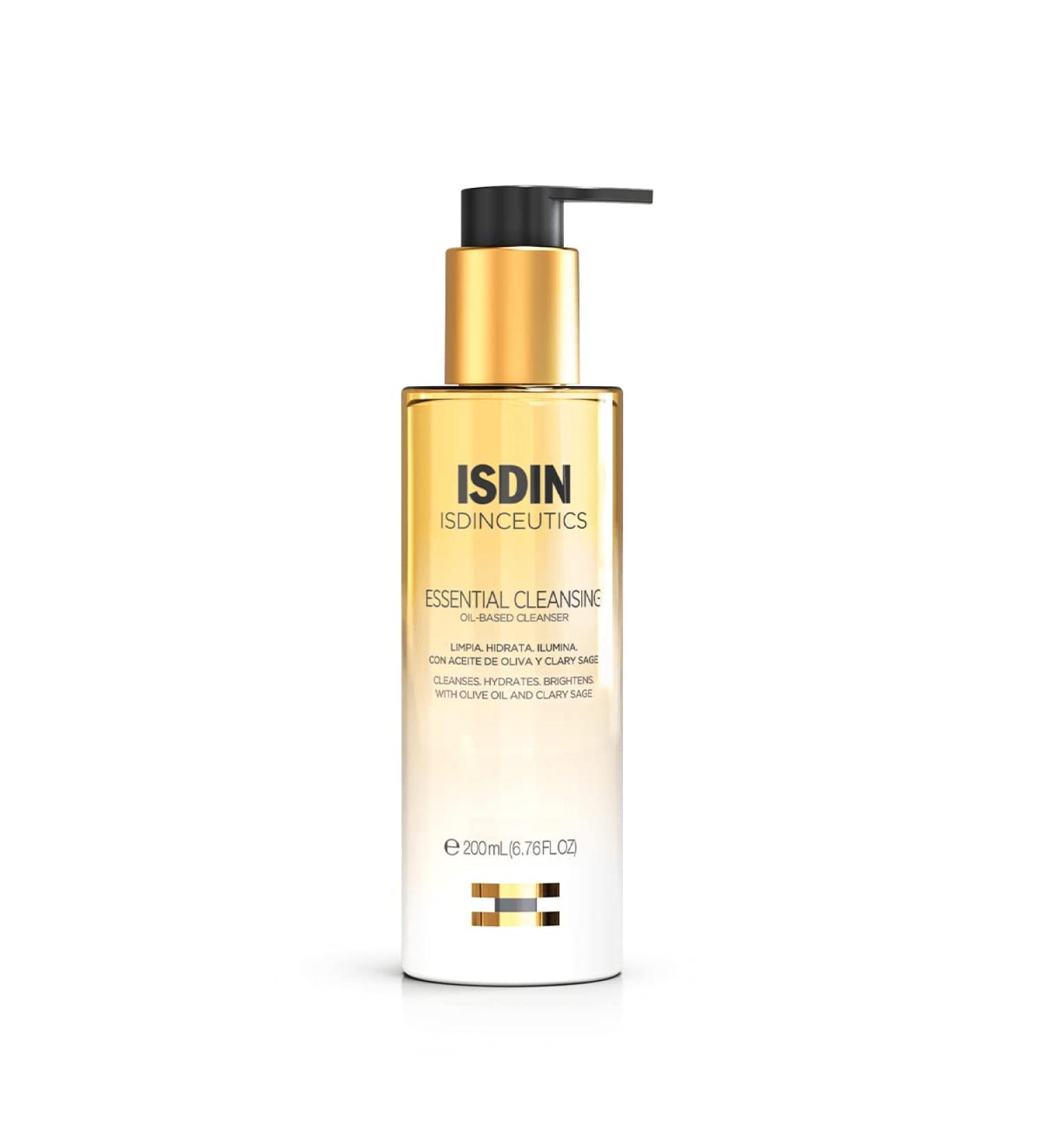 ISDIN Isdinceutics Essential Cleansing Oil - 6.76 FL OZ - Buy Online on GoSupps.com