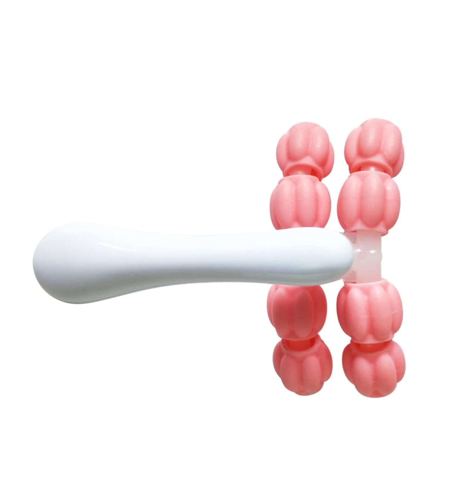 SkiSuno Hand-Held Muscle Roller - Foot Massager & Trigger Point Stick for Body Leg Shoulder & Neck Relief | International Shipping - Buy Online on GoSupps.com