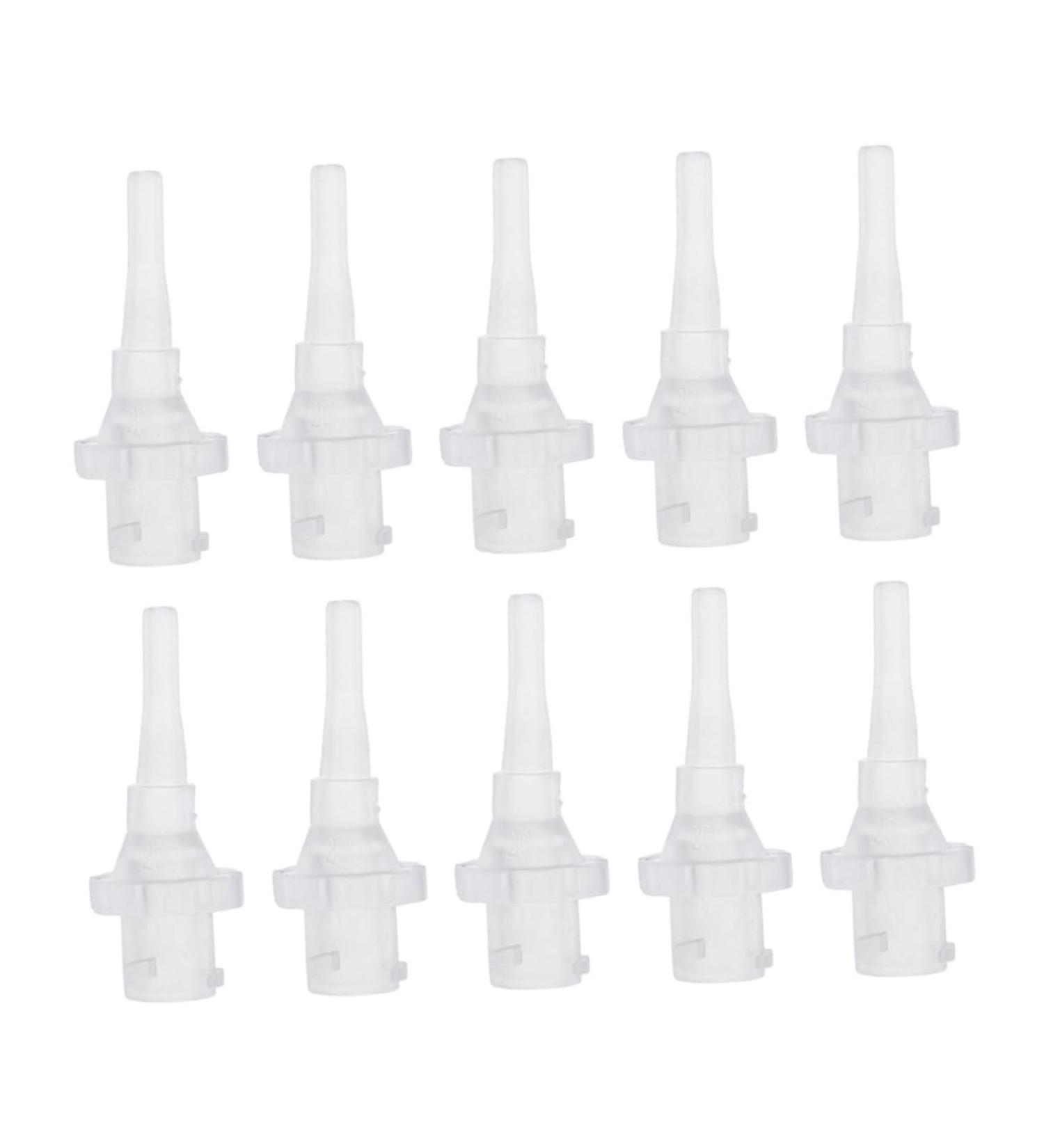 HOLIDYOYO 10Pcs Disposable Ear Cleaning Tips Bottle Ear Washer Nozzles for Ear Wax Removal Sturdy Material Easy to Use Compatible with Ear Cleaning Kits - Buy Online on GoSupps.com