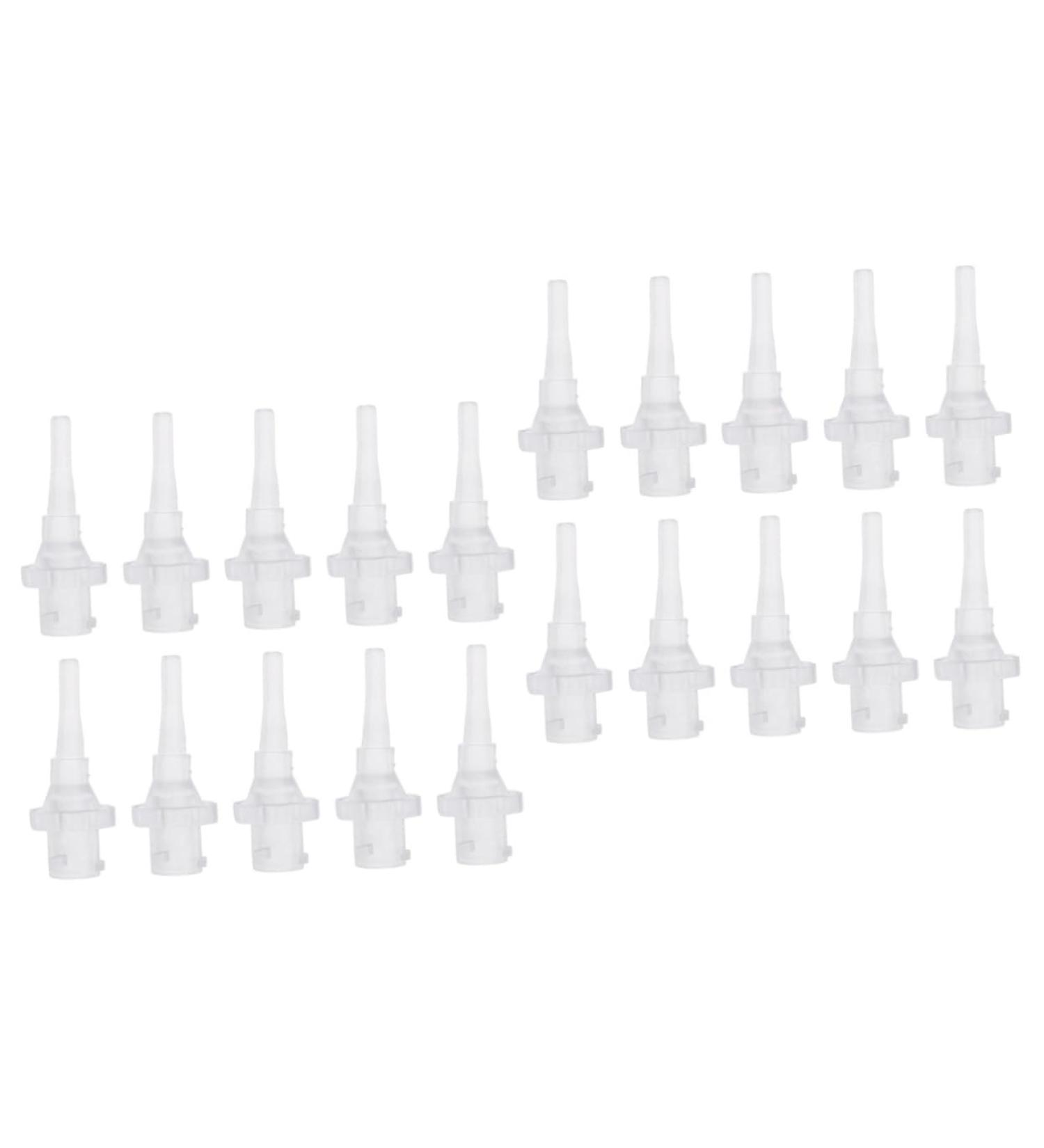Lurrose 20 Pcs Ear Washer Nozzle Plastic Syringe Sprinkler Head Tool - Replacement Ear Washer Tips for Adults - Ear Cleaner Tips - Conical - 2.8x1.1x1.1CM - Pack of 2 - Buy Online on GoSupps.com